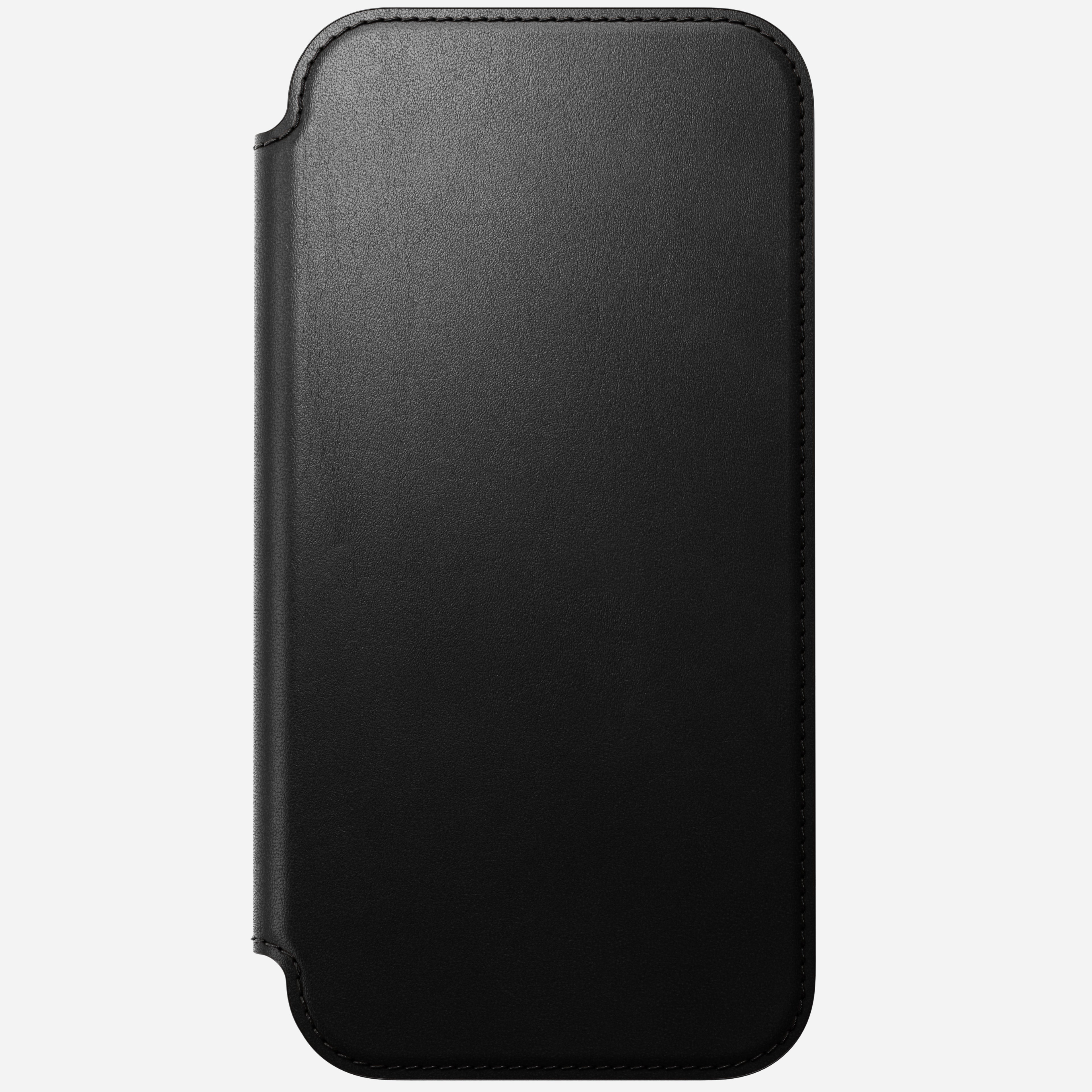 Modern Leather Folio Case for iPhone 18 Pro Max 6.9 in Black Ecco - Nomad