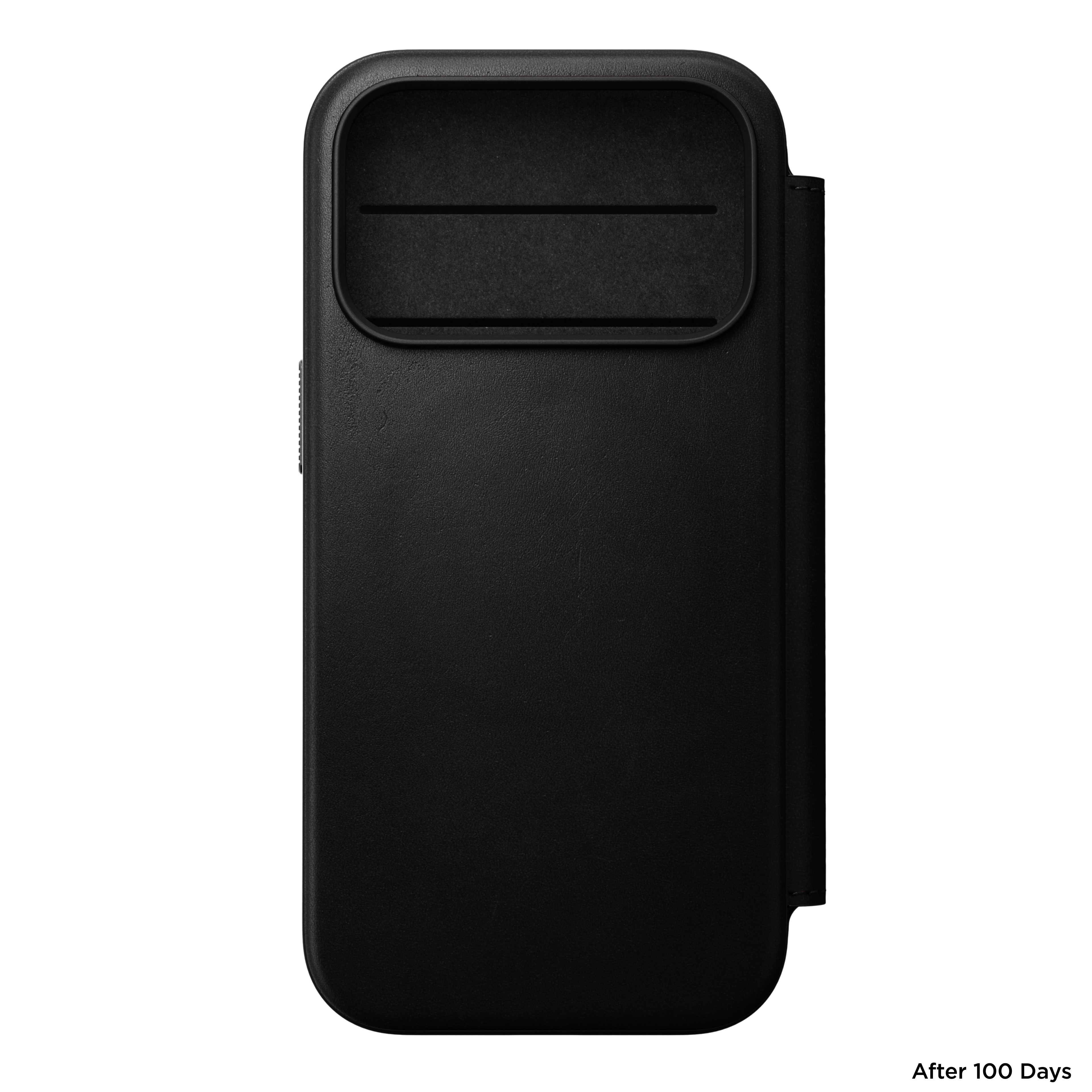 Modern Leather Folio Case for iPhone 18 Pro 6.3 in Black Ecco - Nomad