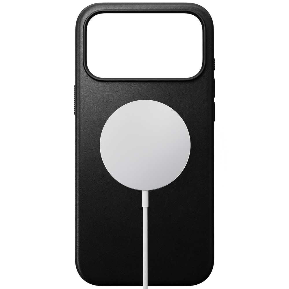 Modern Leather Case for iPhone 18 Pro Max 6.9 in Black Ecco - Nomad