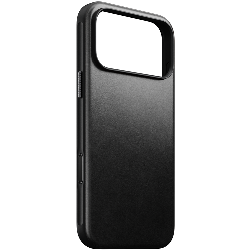 Modern Horween Leather Case for iPhone 18 Pro Max 6.9 in Black Horween - Nomad