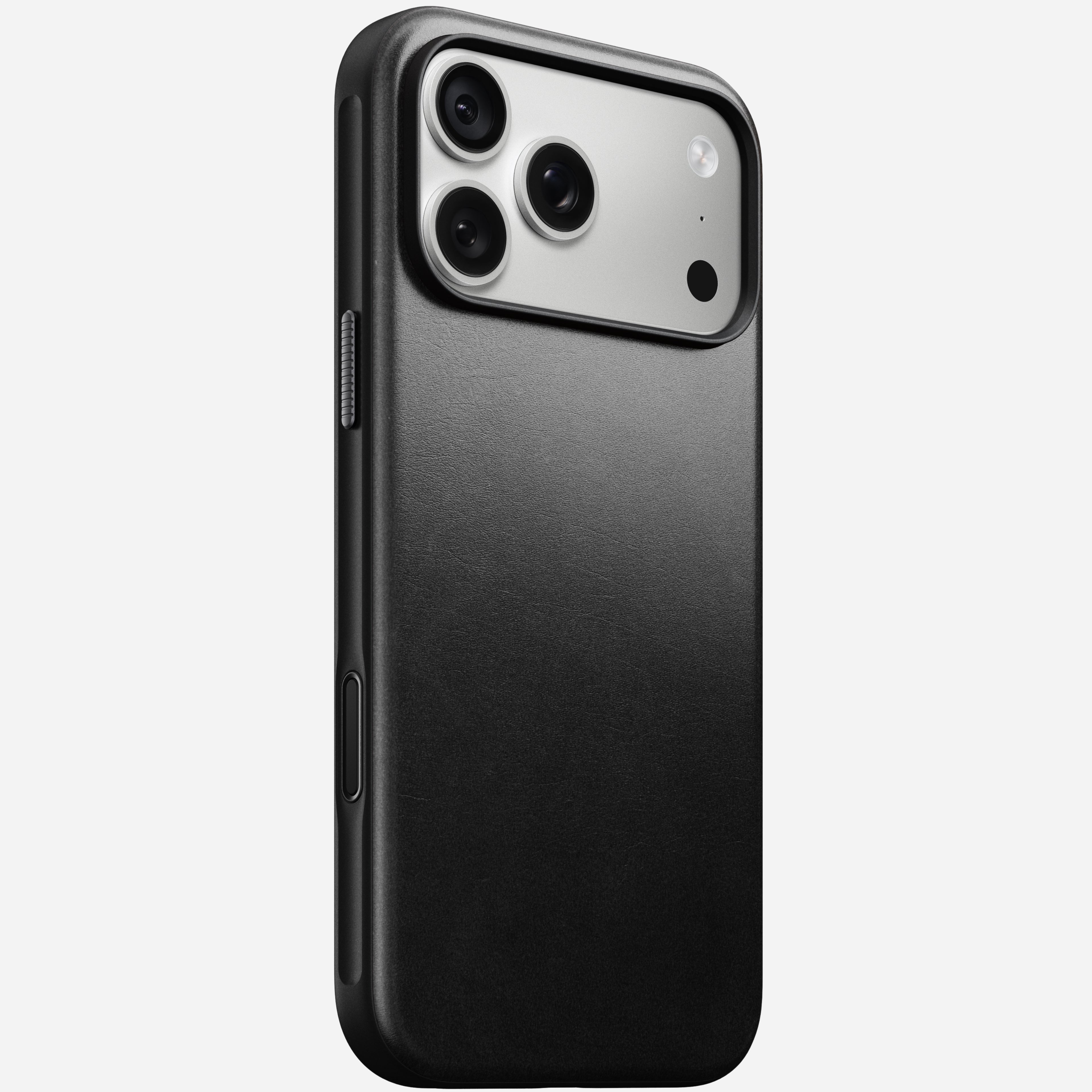 Modern Horween Leather Case for iPhone 18 Pro Max 6.9 in Black Horween - Nomad