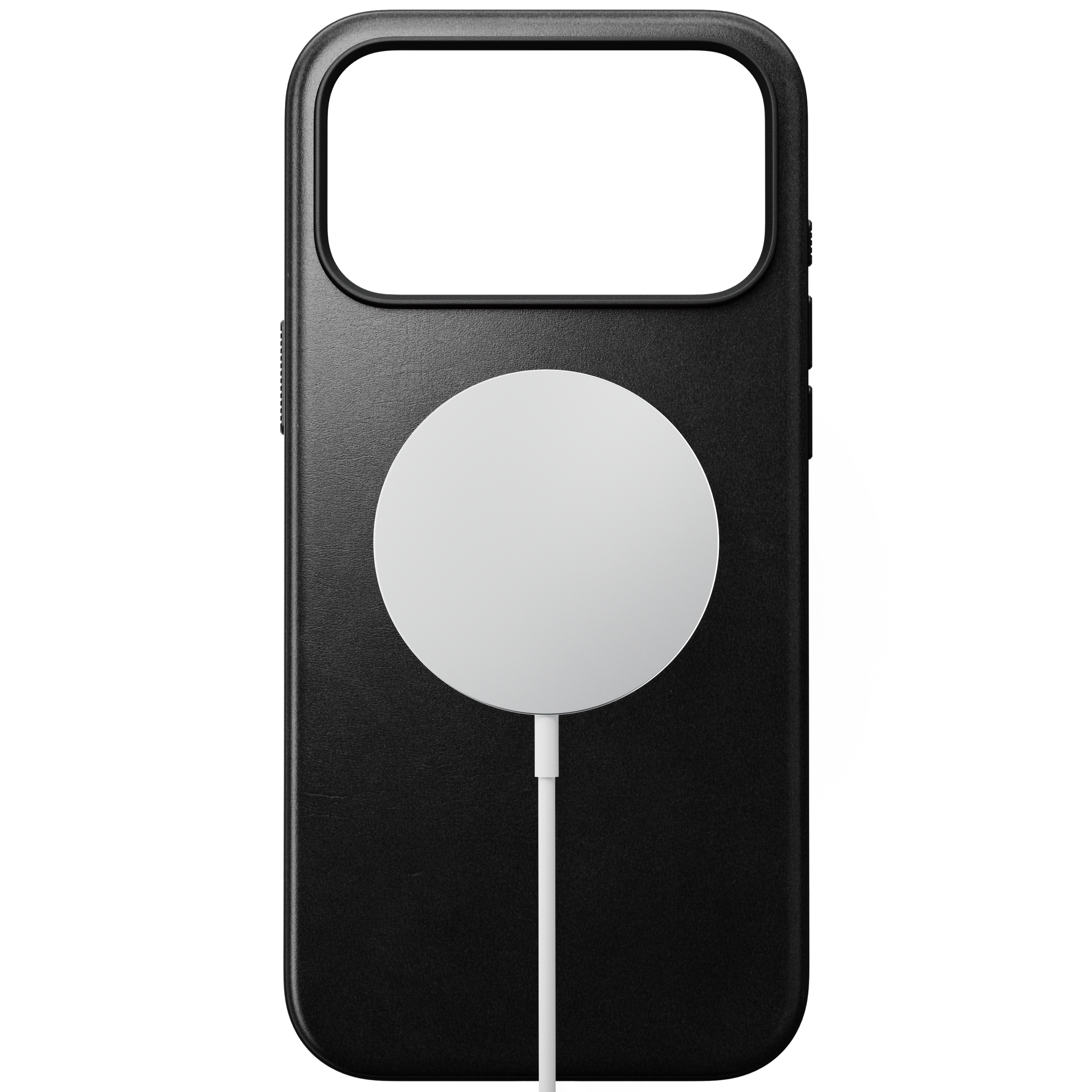 Modern Horween Leather Case for iPhone 18 Pro Max 6.9 in Black Horween - Nomad