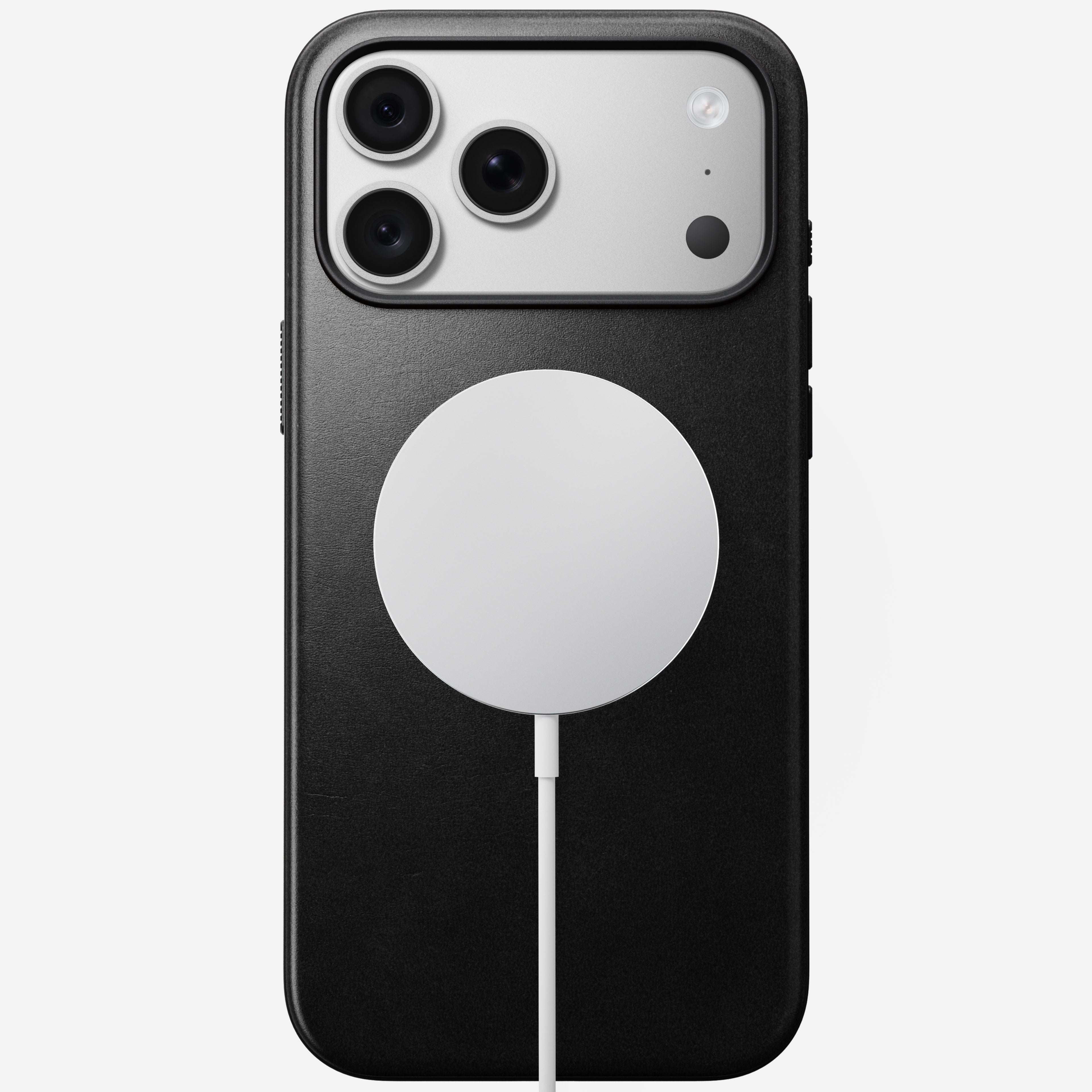 Modern Horween Leather Case for iPhone 18 Pro Max 6.9 in Black Horween - Nomad