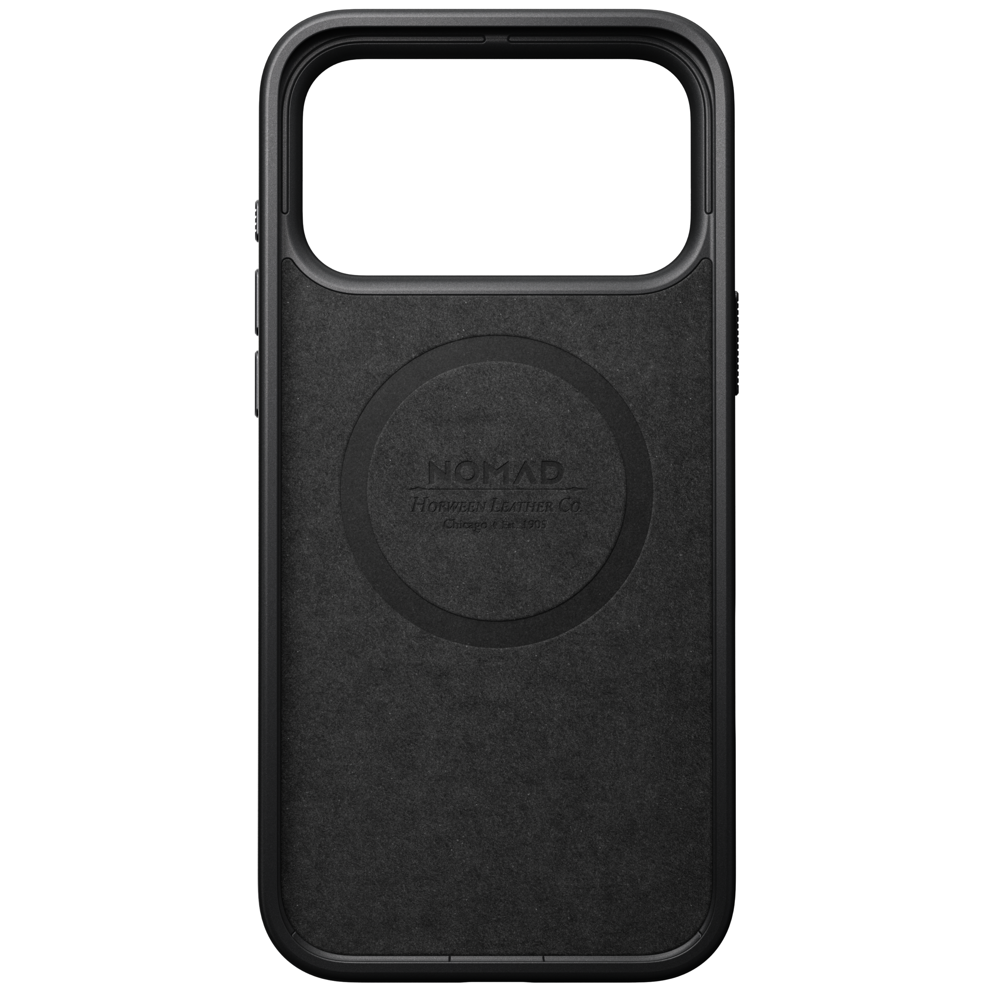 Modern Horween Leather Case for iPhone 18 Pro Max 6.9 in Black Horween - Nomad