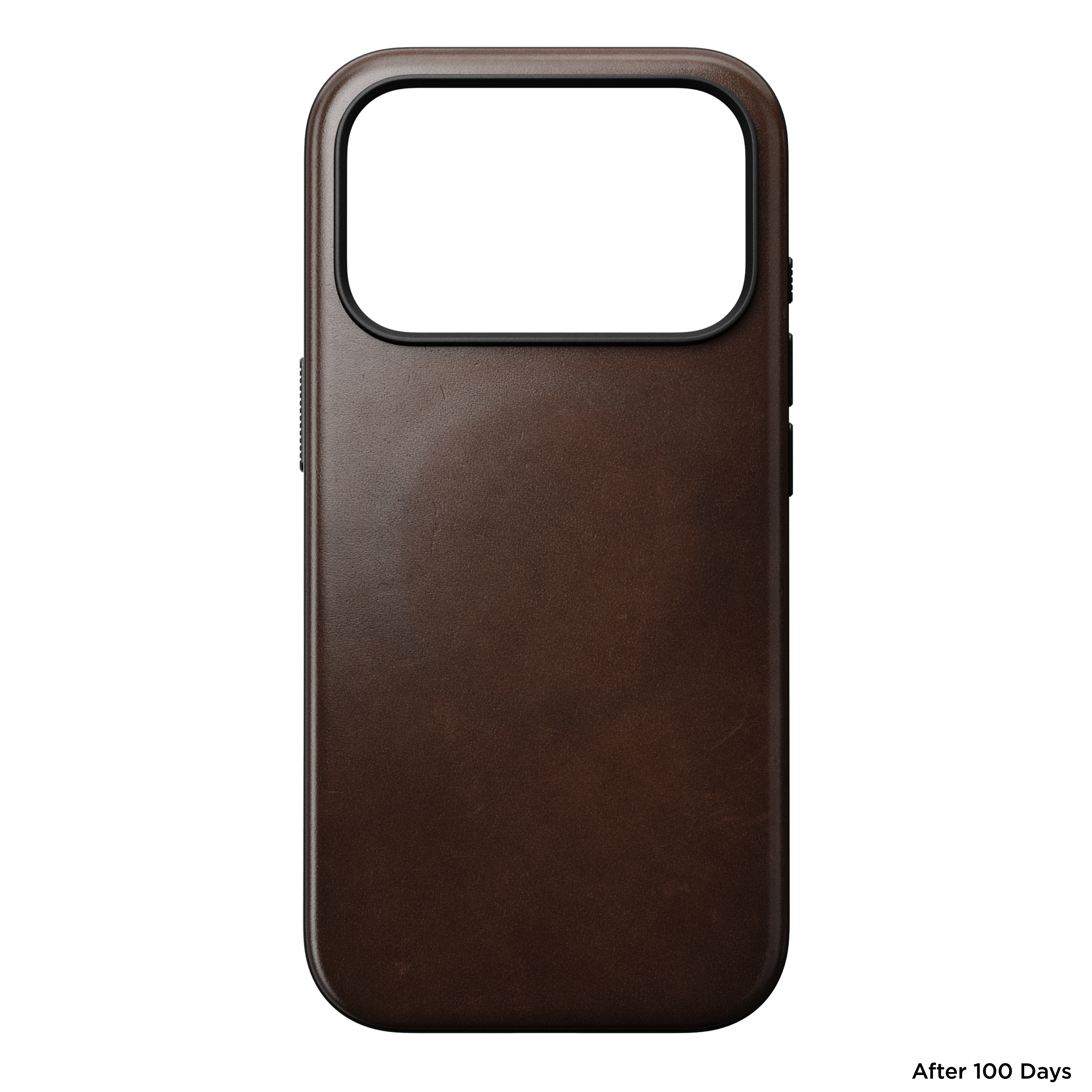 Modern Horween Leather Case for iPhone 18 Pro 6.3 in Rustic Brown Horween - Nomad