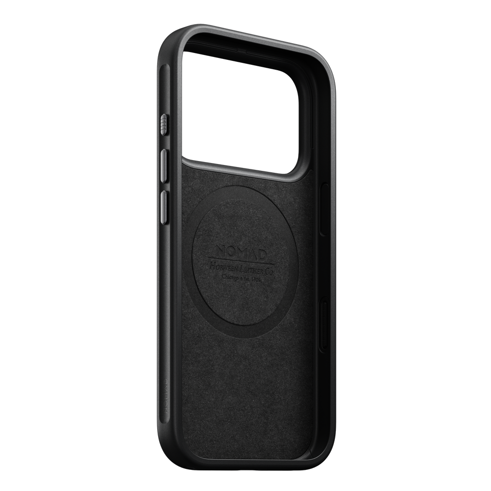 Modern Horween Leather Case for iPhone 18 Pro 6.3 in Rustic Brown Horween - Nomad