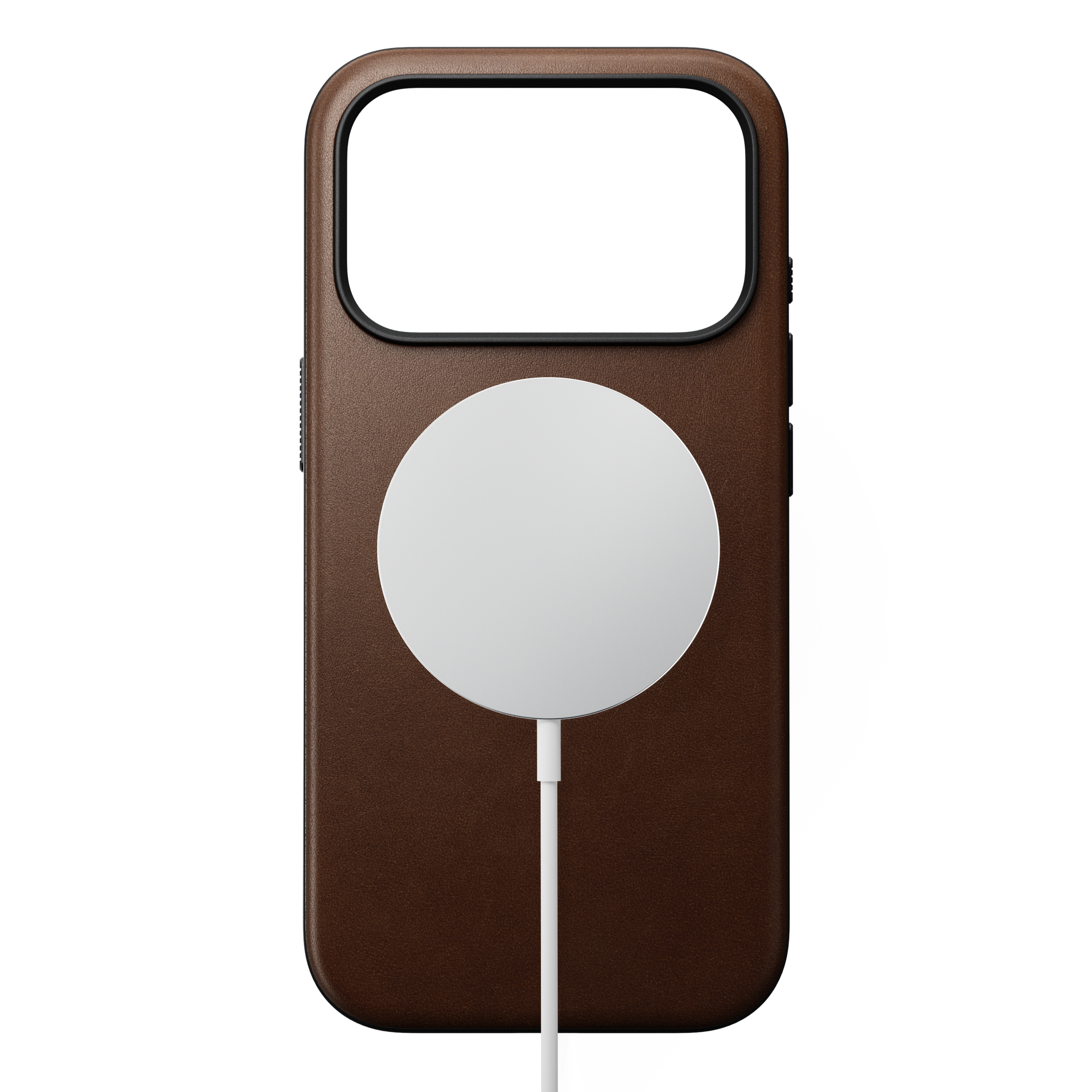 Modern Leather Case for iPhone 18 Pro 6.3 in Brown Ecco - Nomad