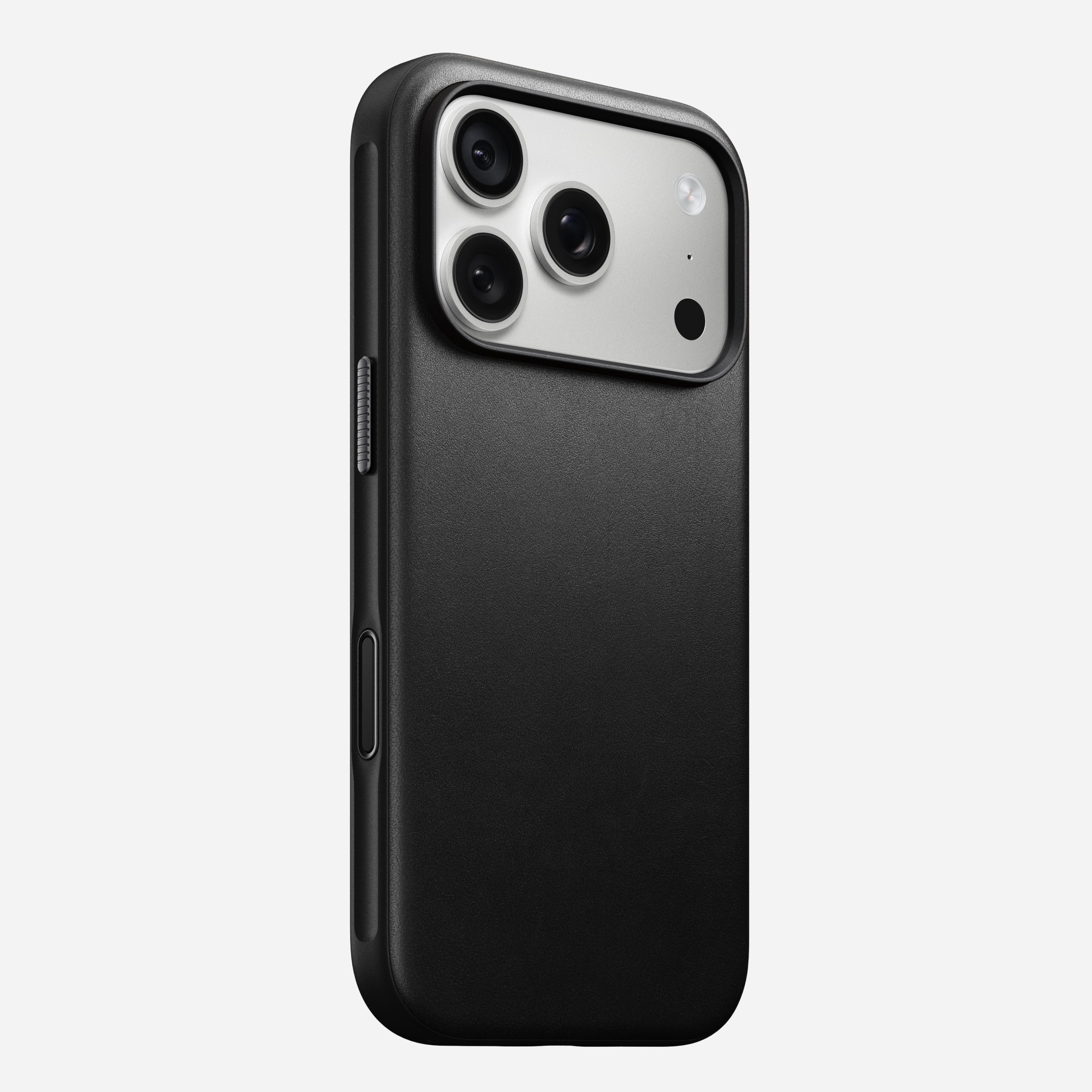 Modern Leather Case for iPhone 18 Pro 6.3 in Black Ecco - Nomad