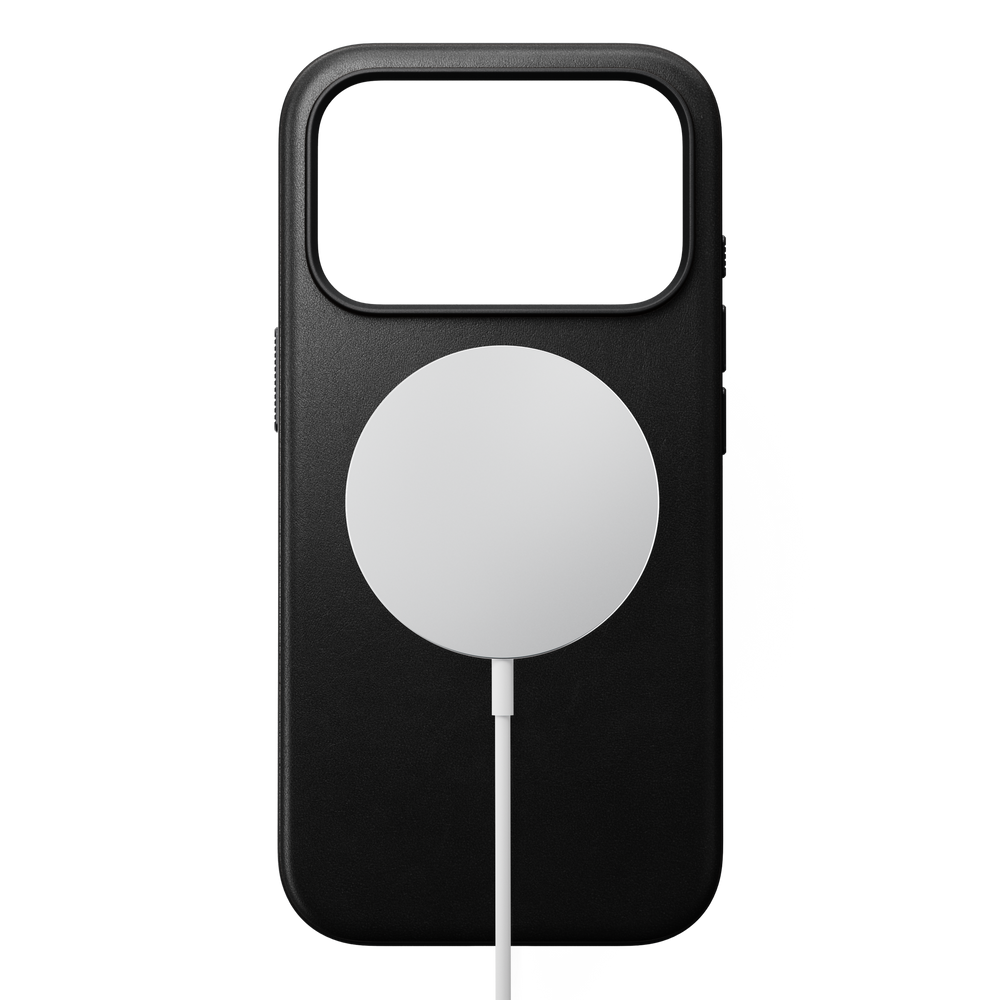 Modern Leather Case for iPhone 18 Pro 6.3 in Black Ecco - Nomad