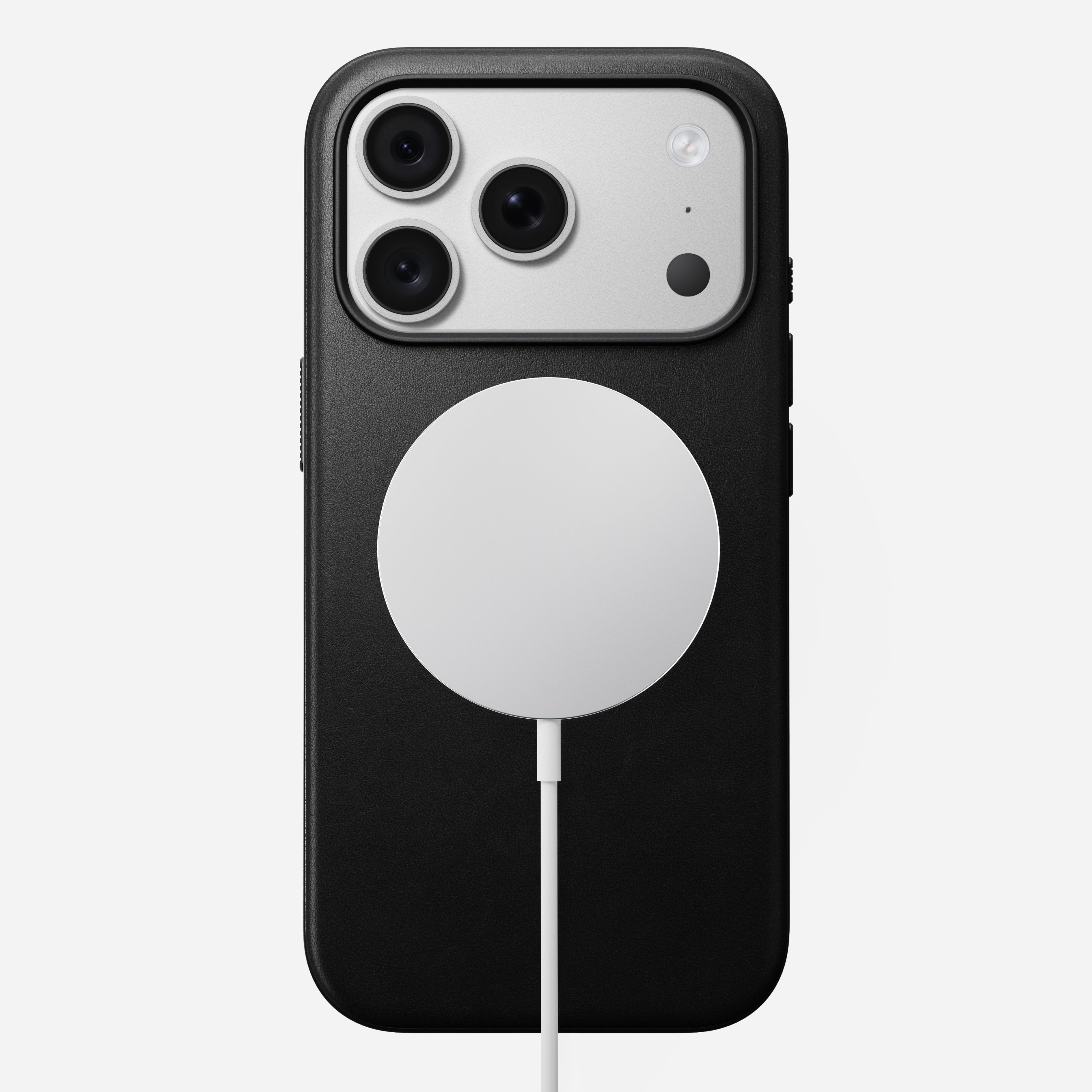 Modern Leather Case for iPhone 18 Pro 6.3 in Black Ecco - Nomad