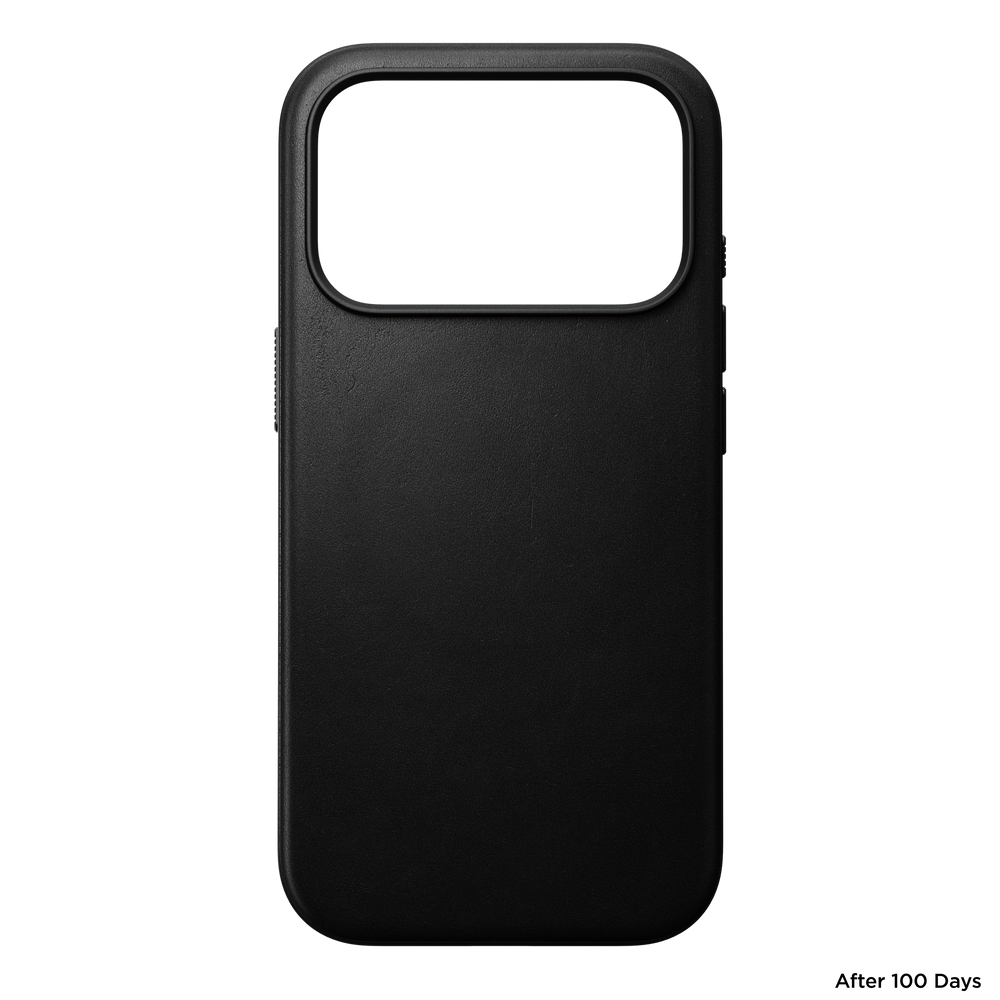 Modern Leather Case for iPhone 18 Pro 6.3 in Black Ecco - Nomad