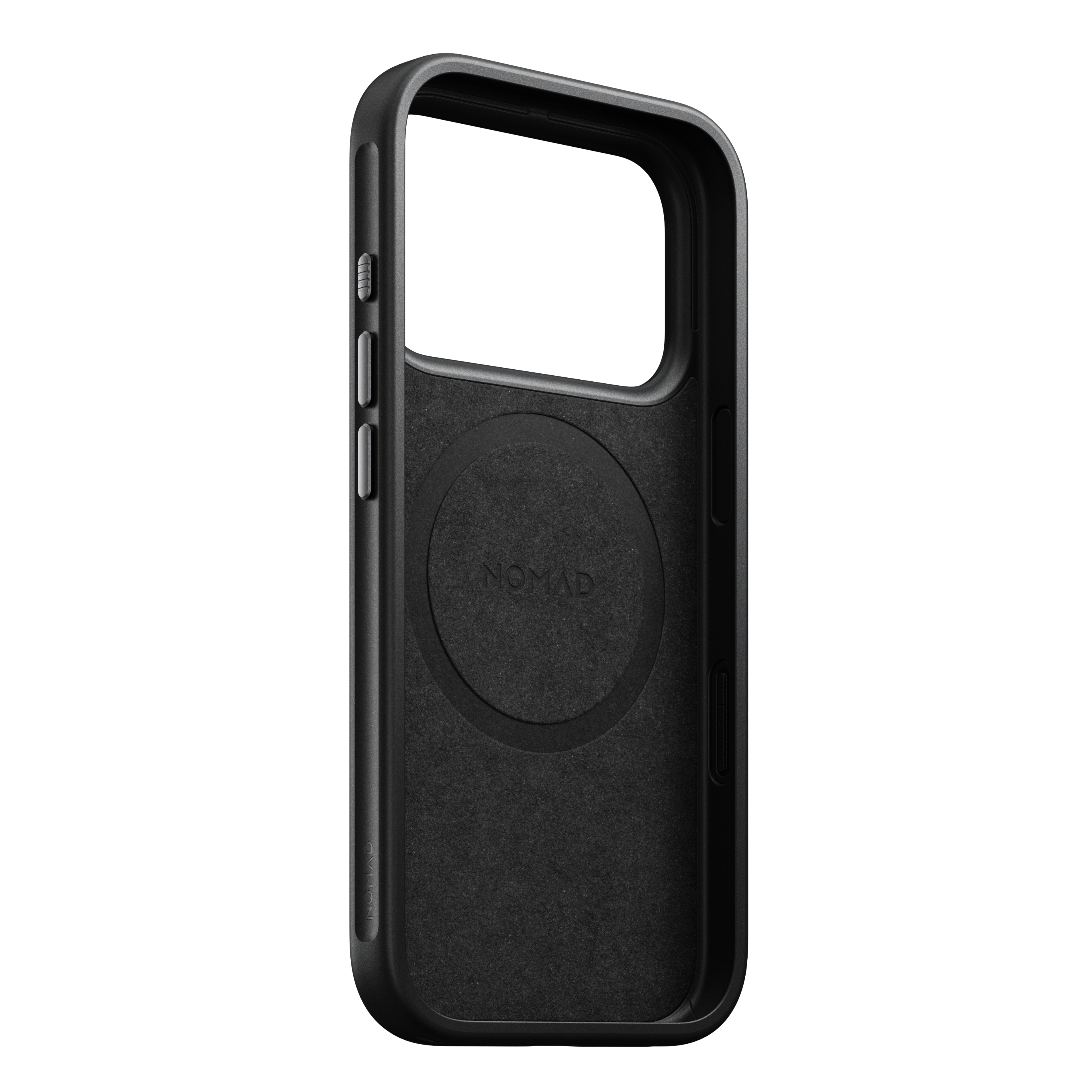 Modern Leather Case for iPhone 18 Pro 6.3 in Black Ecco - Nomad