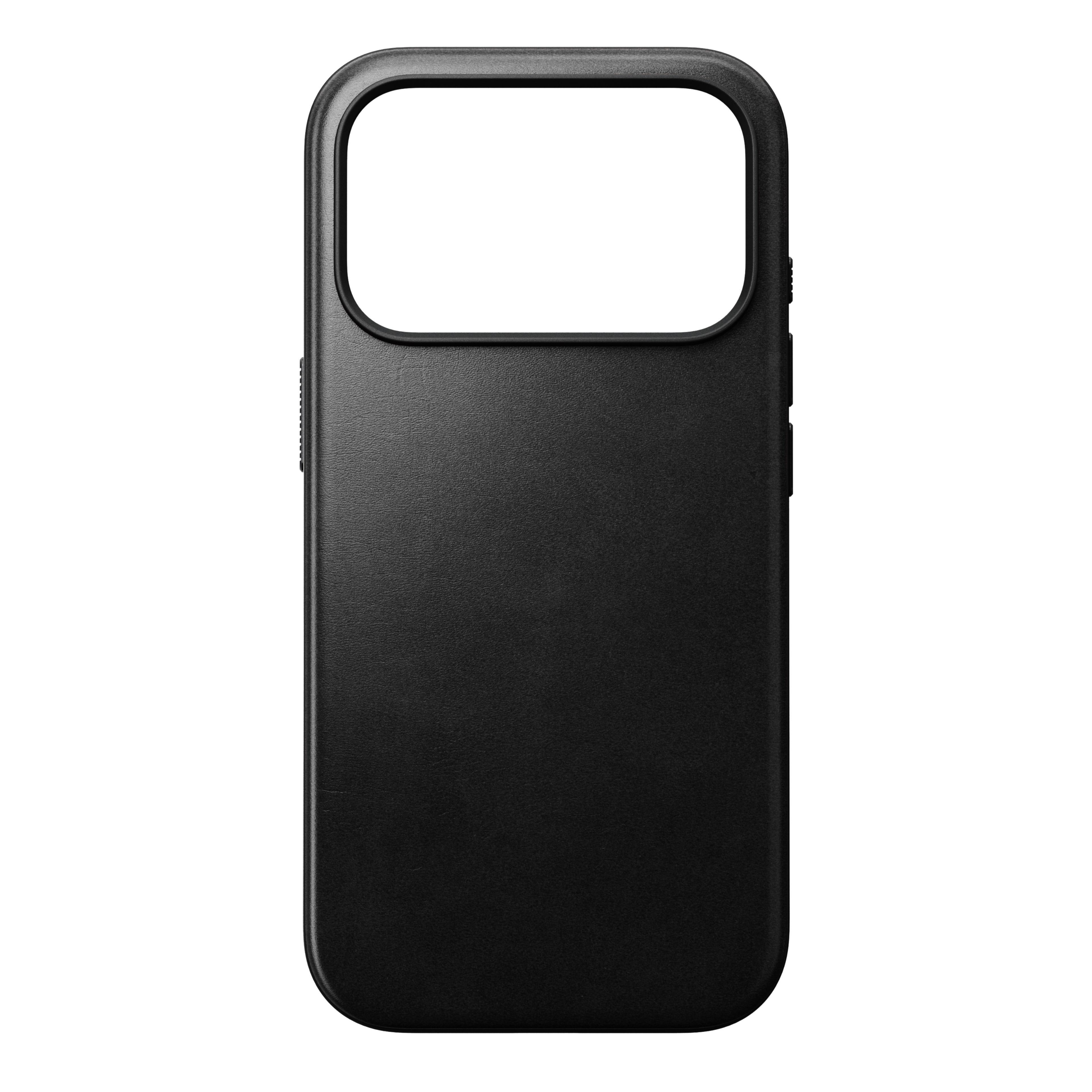 Modern Horween Leather Case for iPhone 18 Pro 6.3 in Black Horween - Nomad