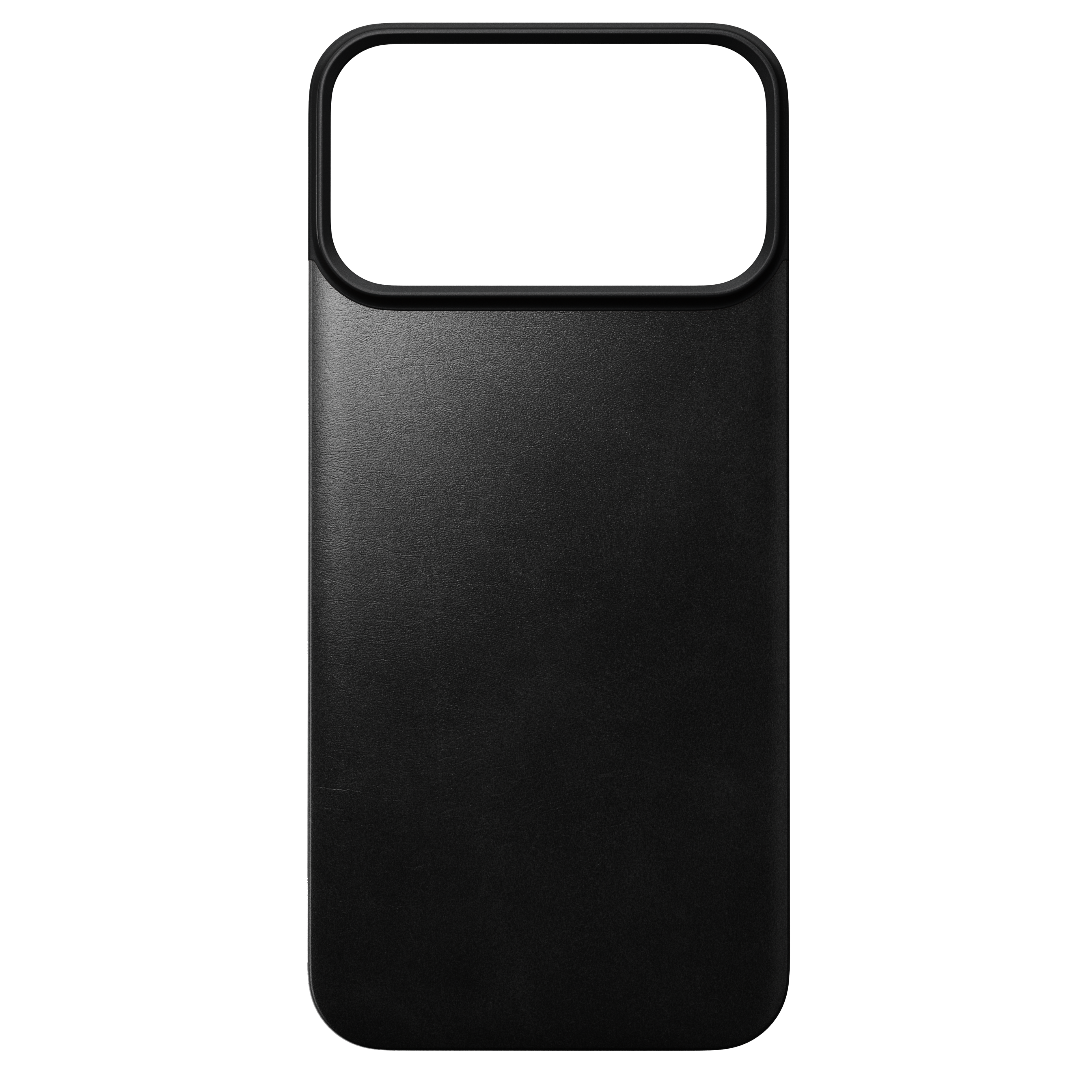 Magnetic Leather Back Case for iPhone 18 Pro Max 6.9 in Black Horween - Nomad