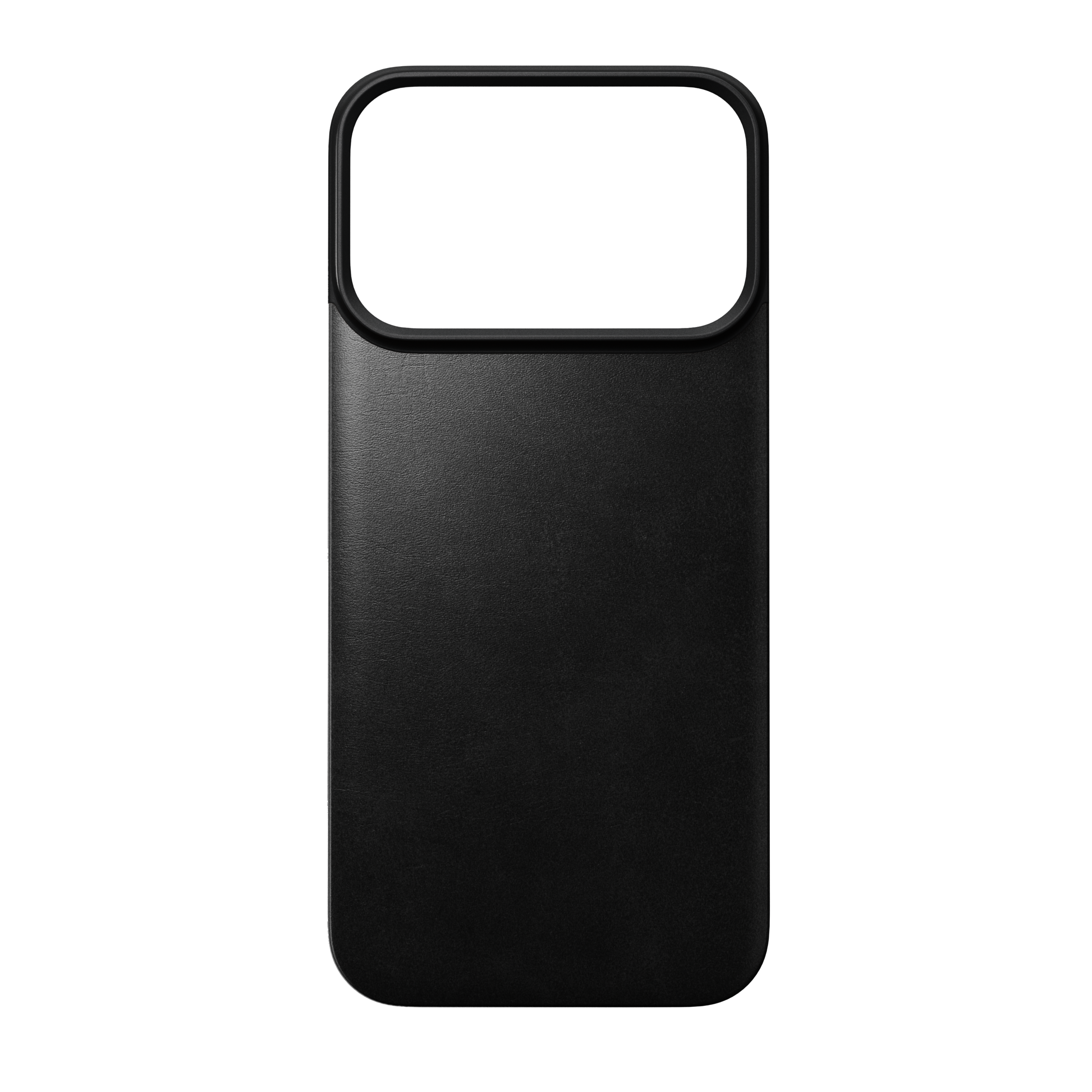 Magnetic Leather Back Case for iPhone 18 Pro 6.3 in Black Horween - Nomad
