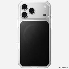 Clear + Leather Case for iPhone 18 Pro 6.3 in Black Horween - Nomad