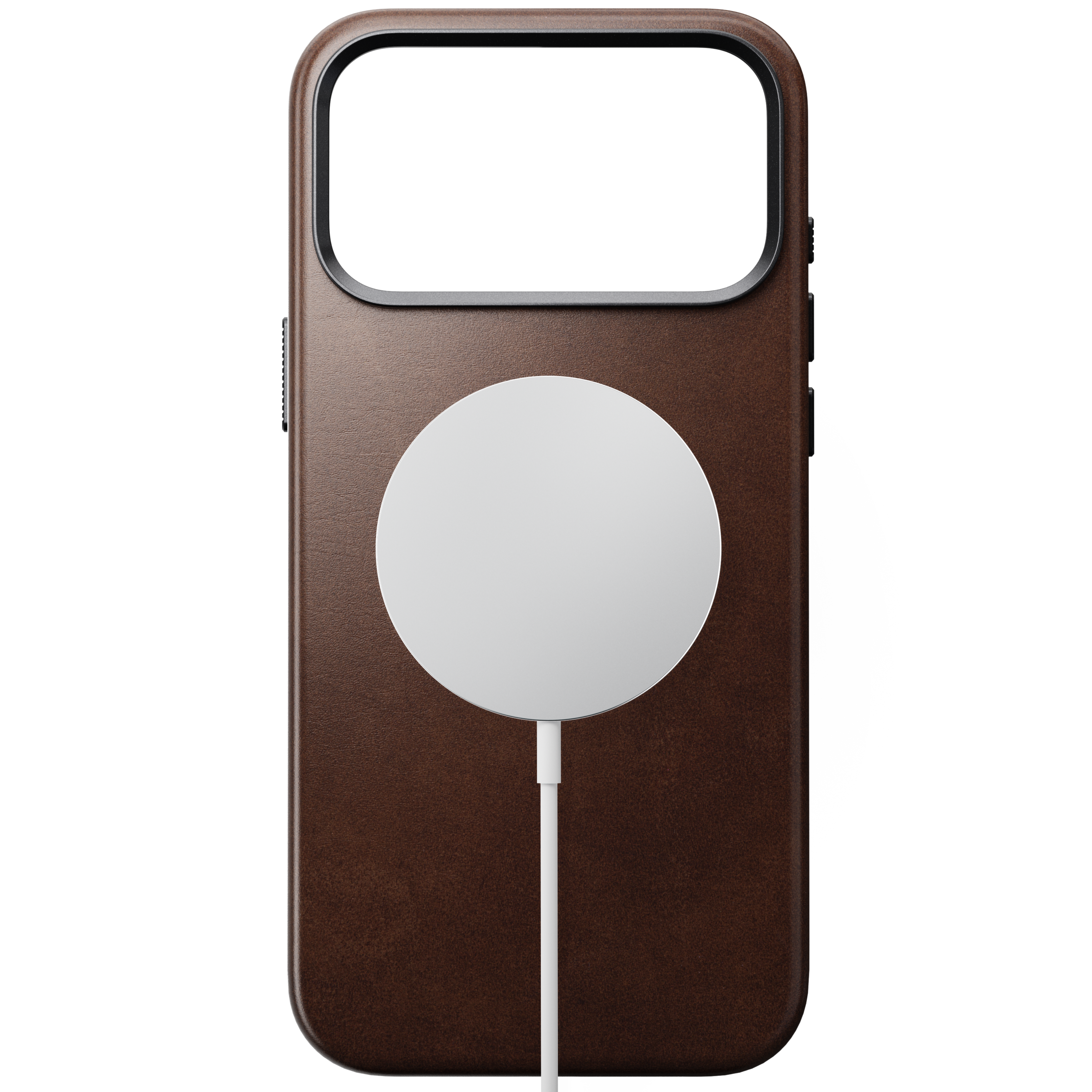 Traditional Horween Leather Case for iPhone 18 Pro Max 6.9 in Rustic Brown Horween - Nomad