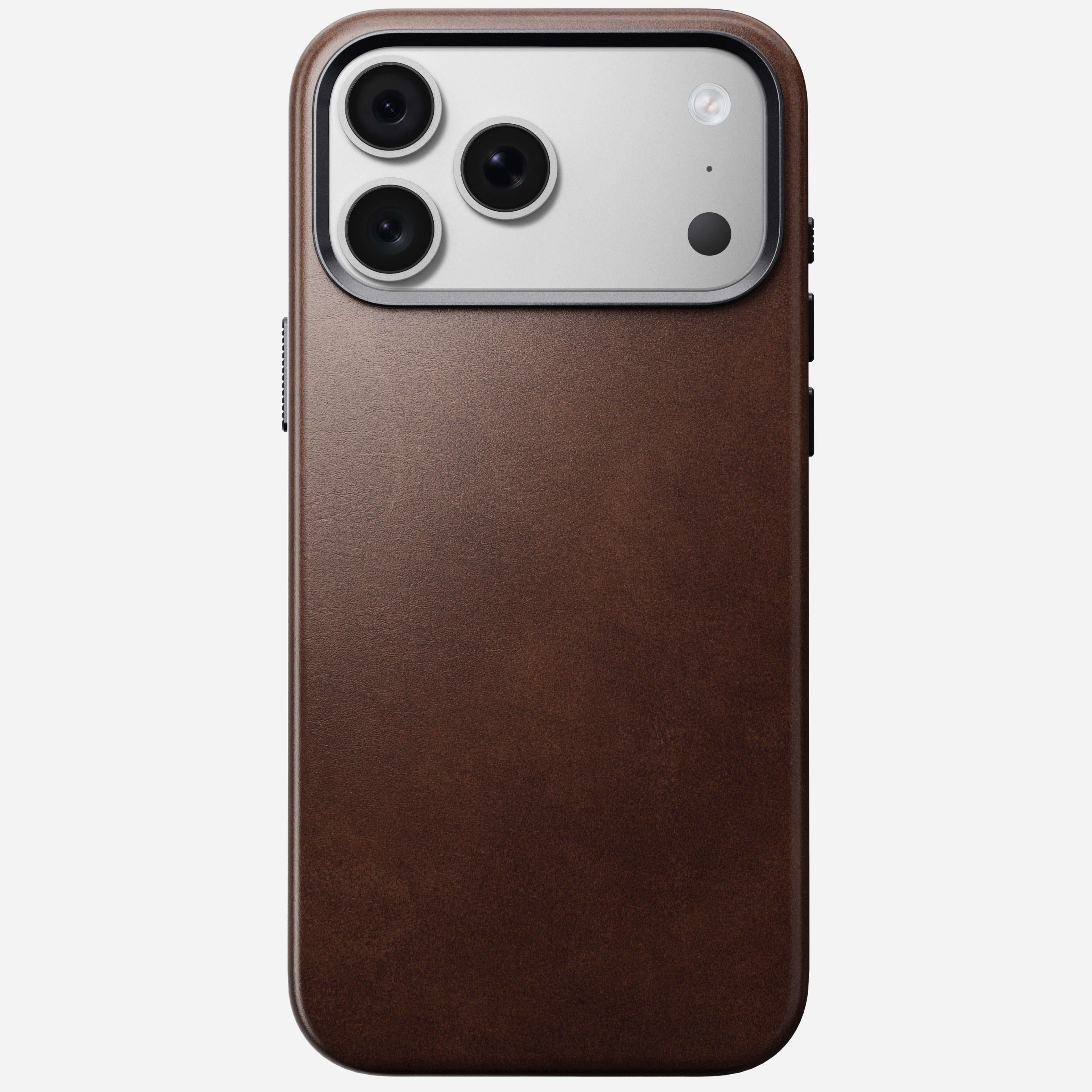 Traditional Horween Leather Case for iPhone 18 Pro Max 6.9 in Rustic Brown Horween - Nomad