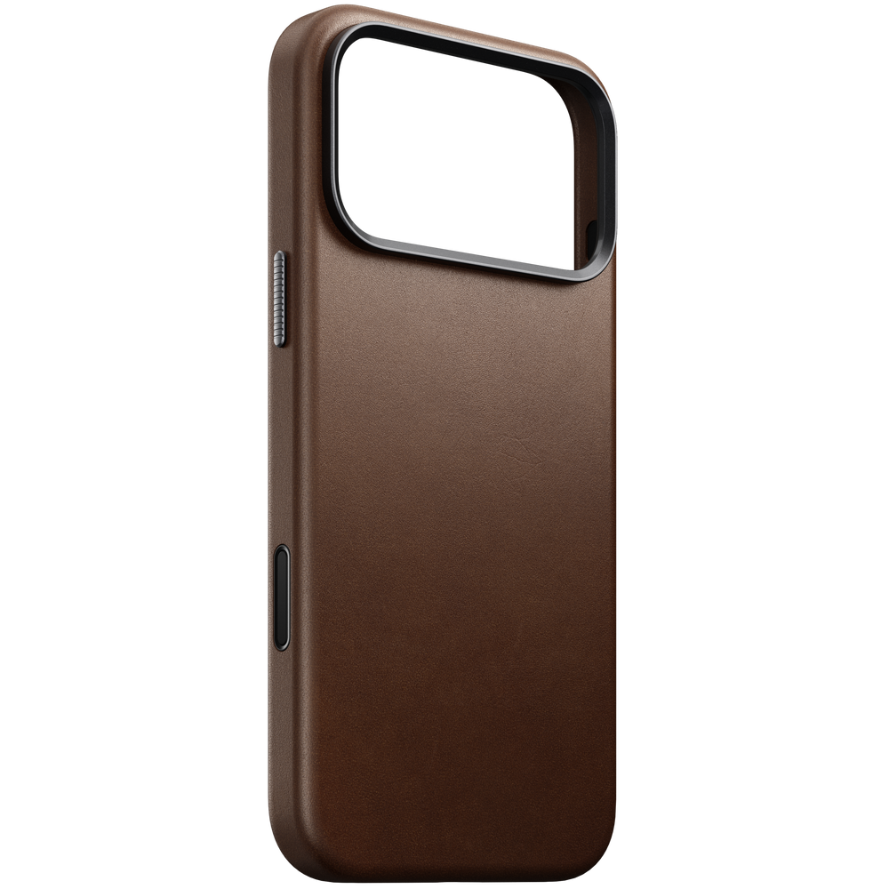 Traditional Leather Case for iPhone 18 Pro Max 6.9 in Brown Ecco - Nomad