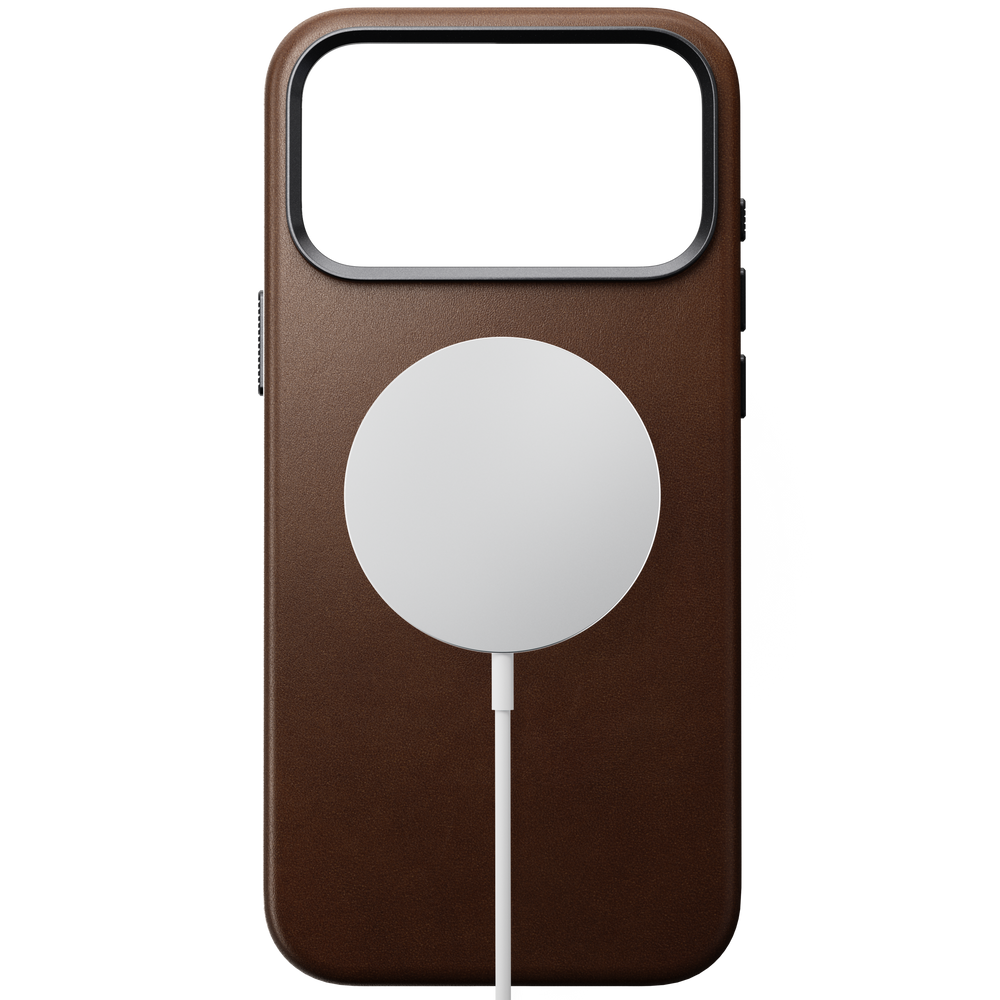Traditional Leather Case for iPhone 18 Pro Max 6.9 in Brown Ecco - Nomad