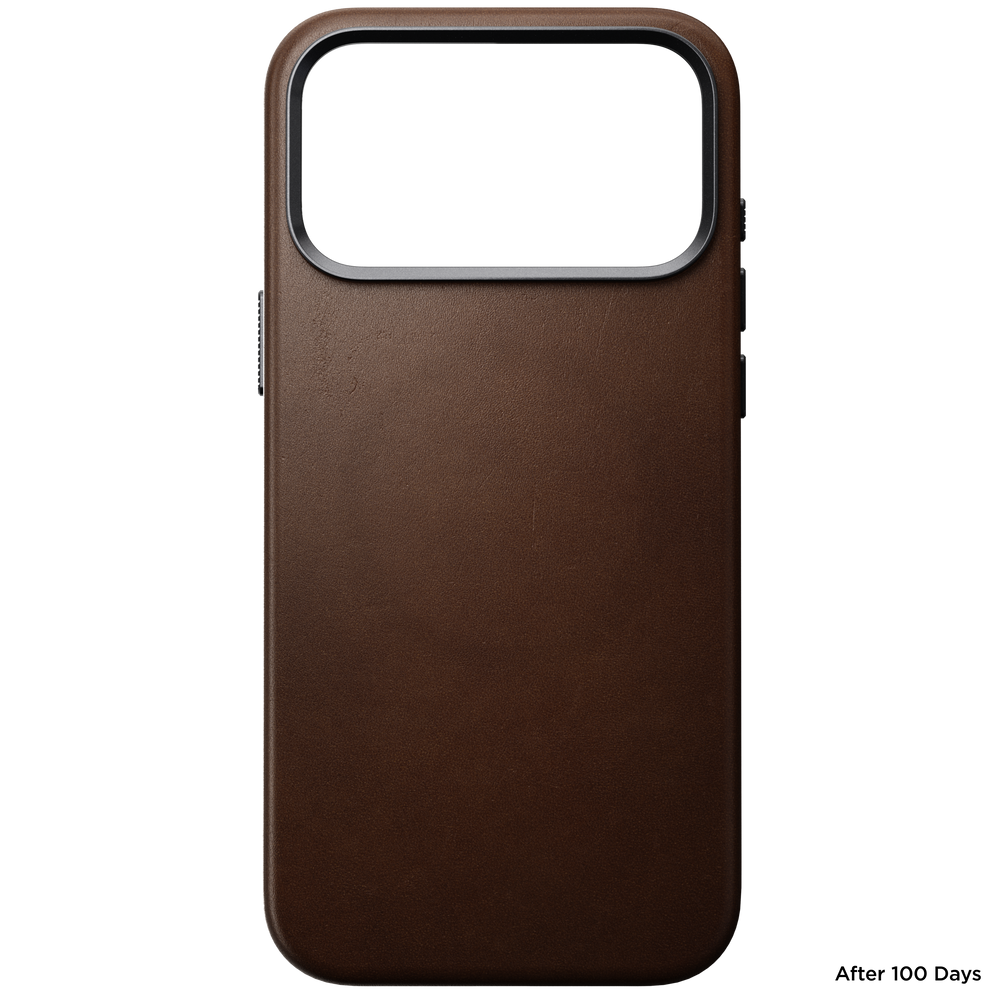 Traditional Leather Case for iPhone 18 Pro Max 6.9 in Brown Ecco - Nomad