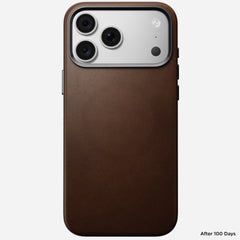 Traditional Leather Case for iPhone 18 Pro Max 6.9 in Brown Ecco - Nomad