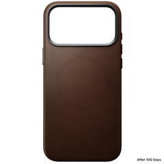 Traditional Leather Case for iPhone 18 Pro Max 6.9 in Brown Ecco - Nomad