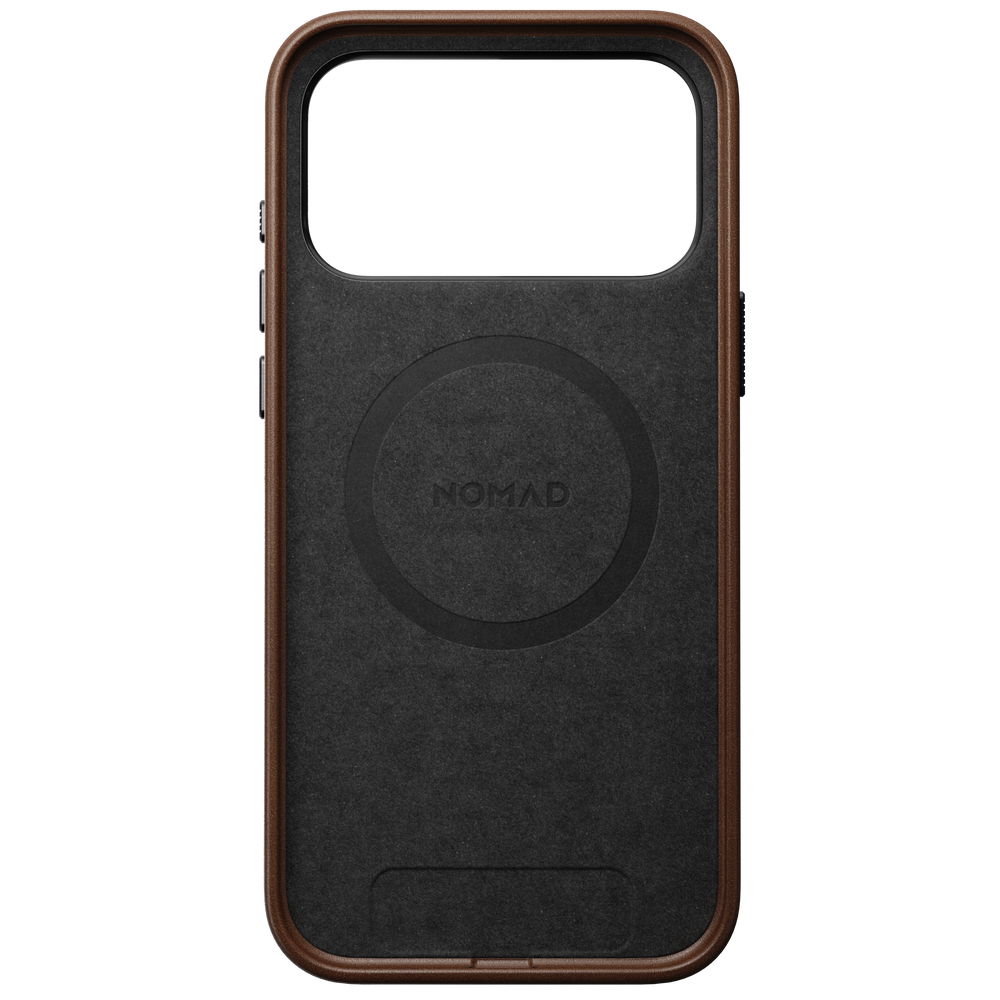 Traditional Leather Case for iPhone 18 Pro Max 6.9 in Brown Ecco - Nomad