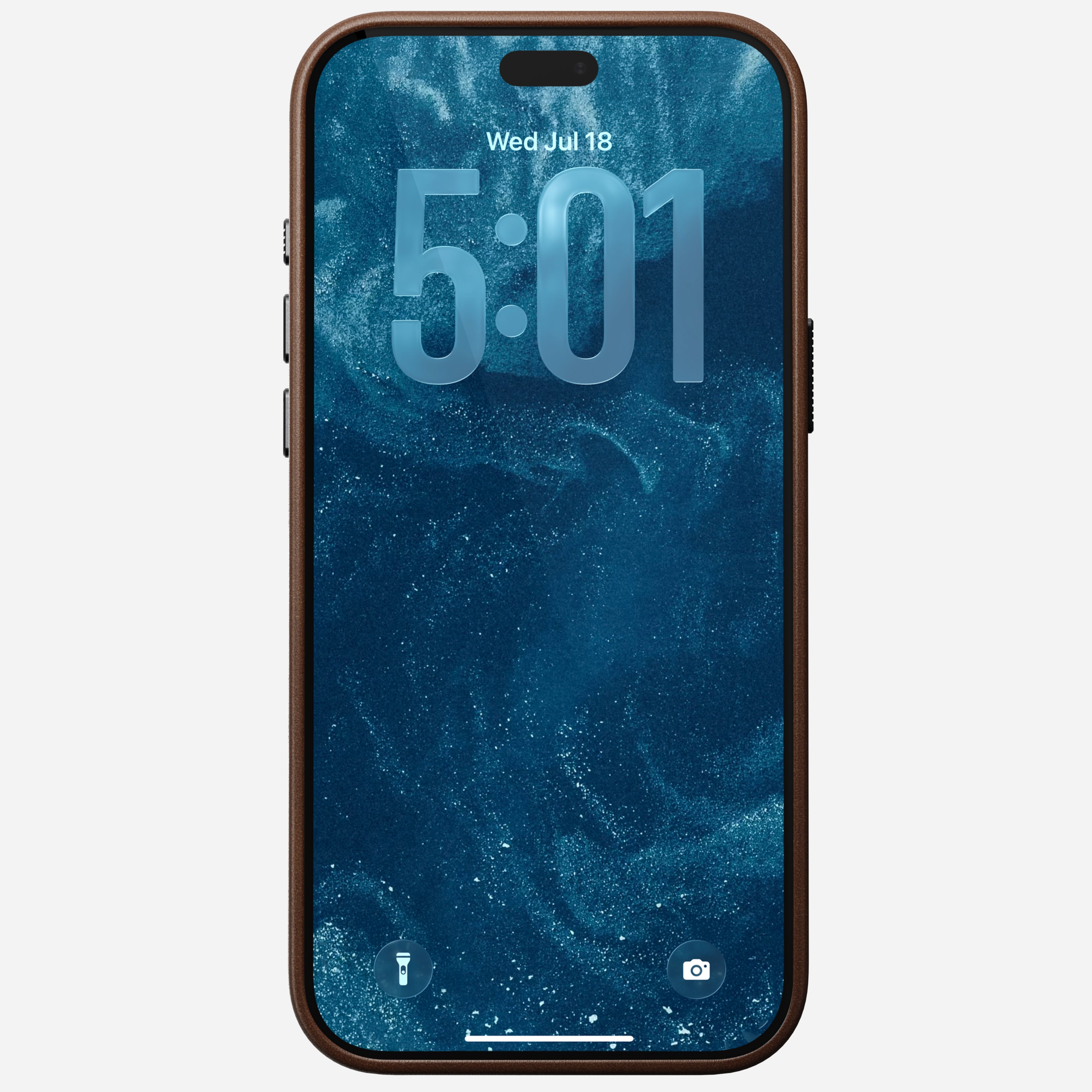 Traditional Leather Case for iPhone 18 Pro Max 6.9 in Brown Ecco - Nomad