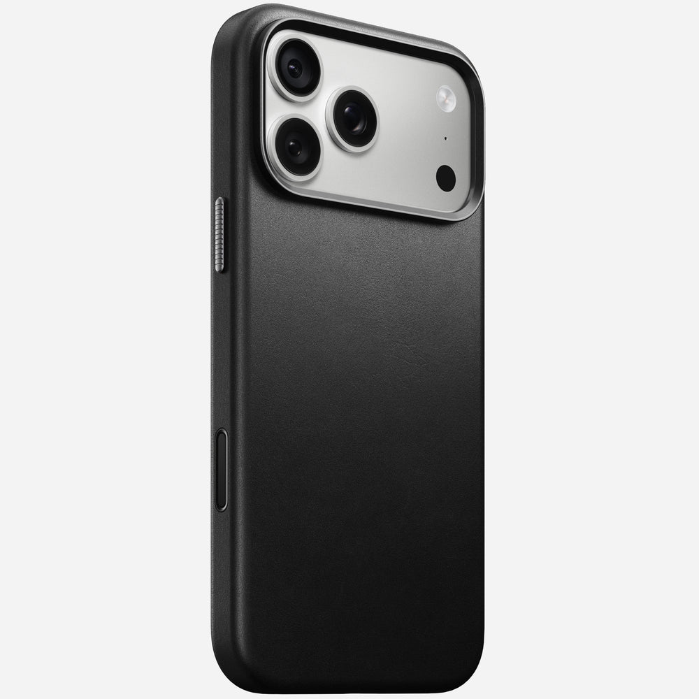 Traditional Leather Case for iPhone 18 Pro Max 6.9 in Black Ecco - Nomad