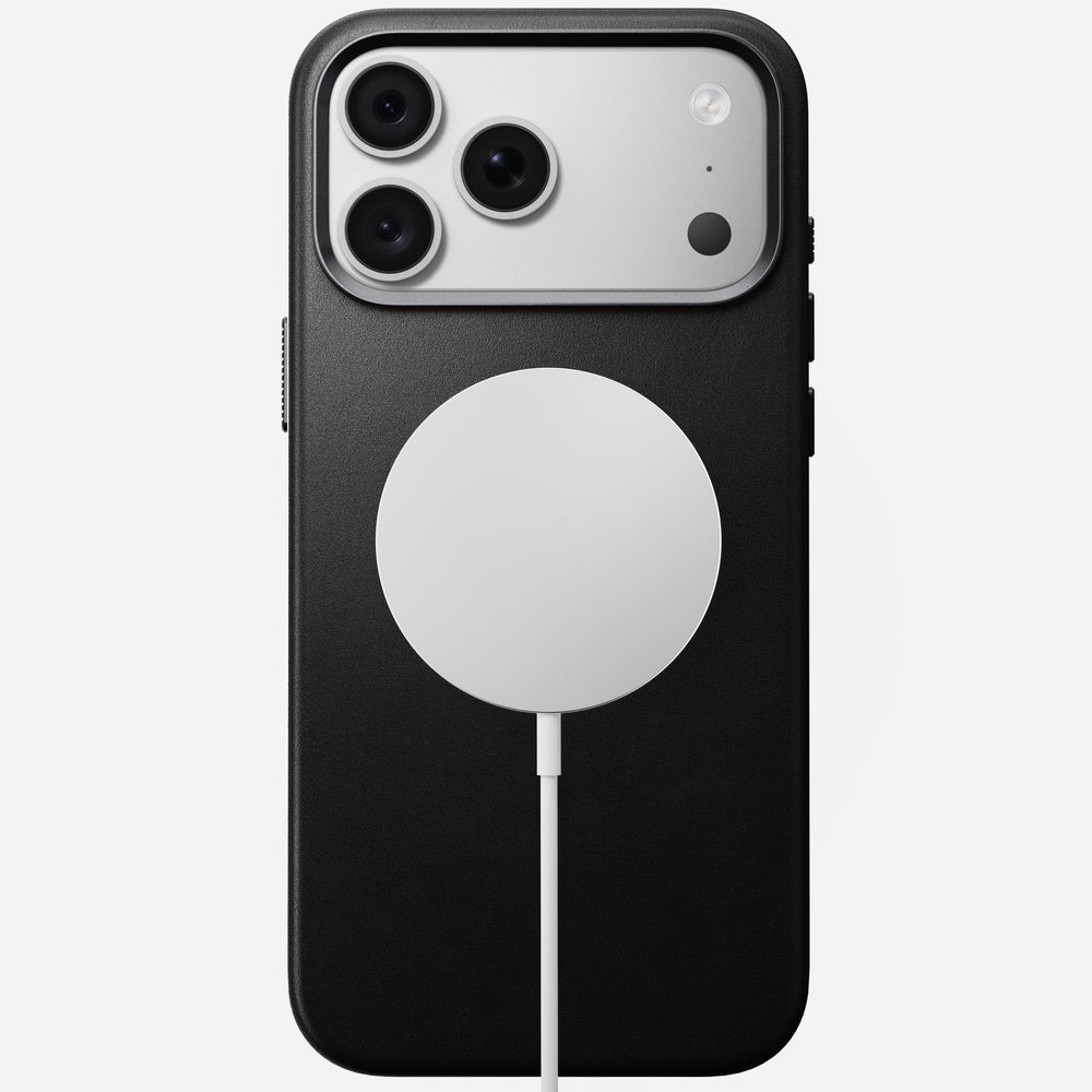 Traditional Leather Case for iPhone 18 Pro Max 6.9 in Black Ecco - Nomad