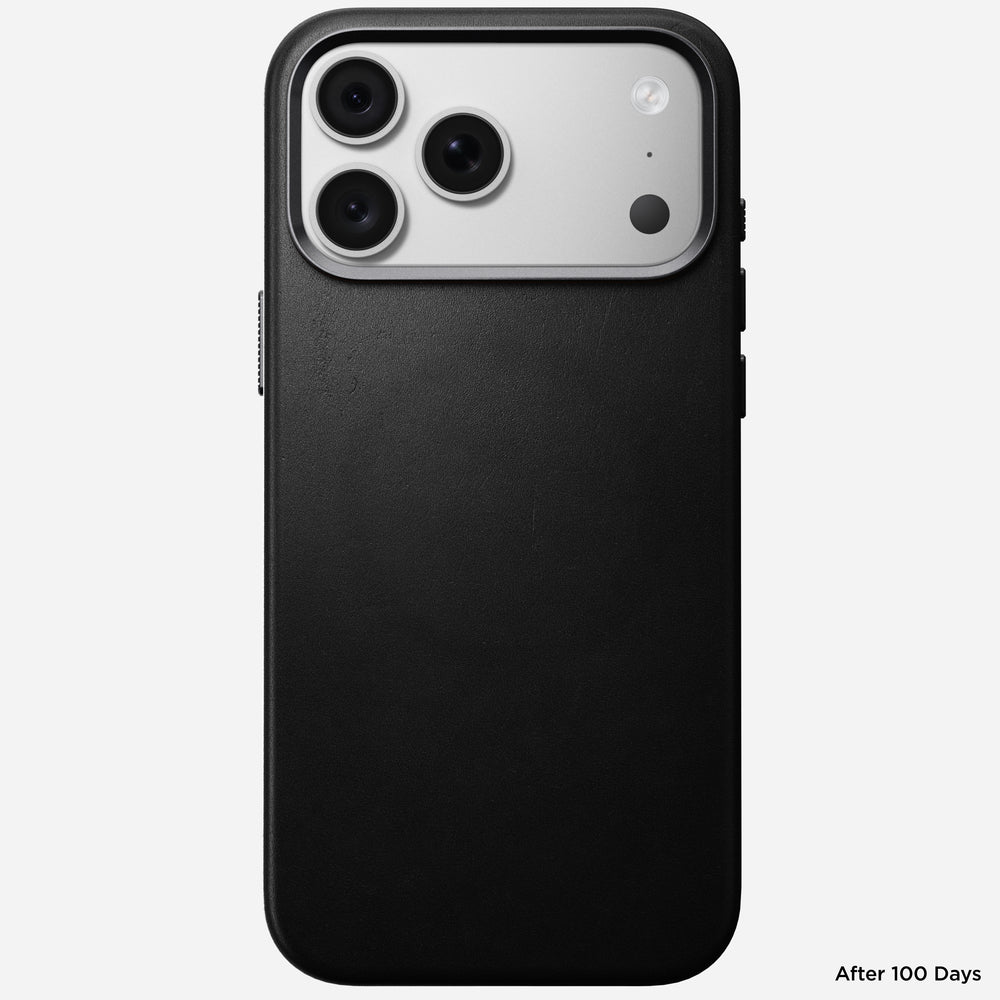Traditional Leather Case for iPhone 18 Pro Max 6.9 in Black Ecco - Nomad