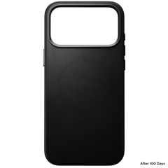 Traditional Leather Case for iPhone 18 Pro Max 6.9 in Black Ecco - Nomad