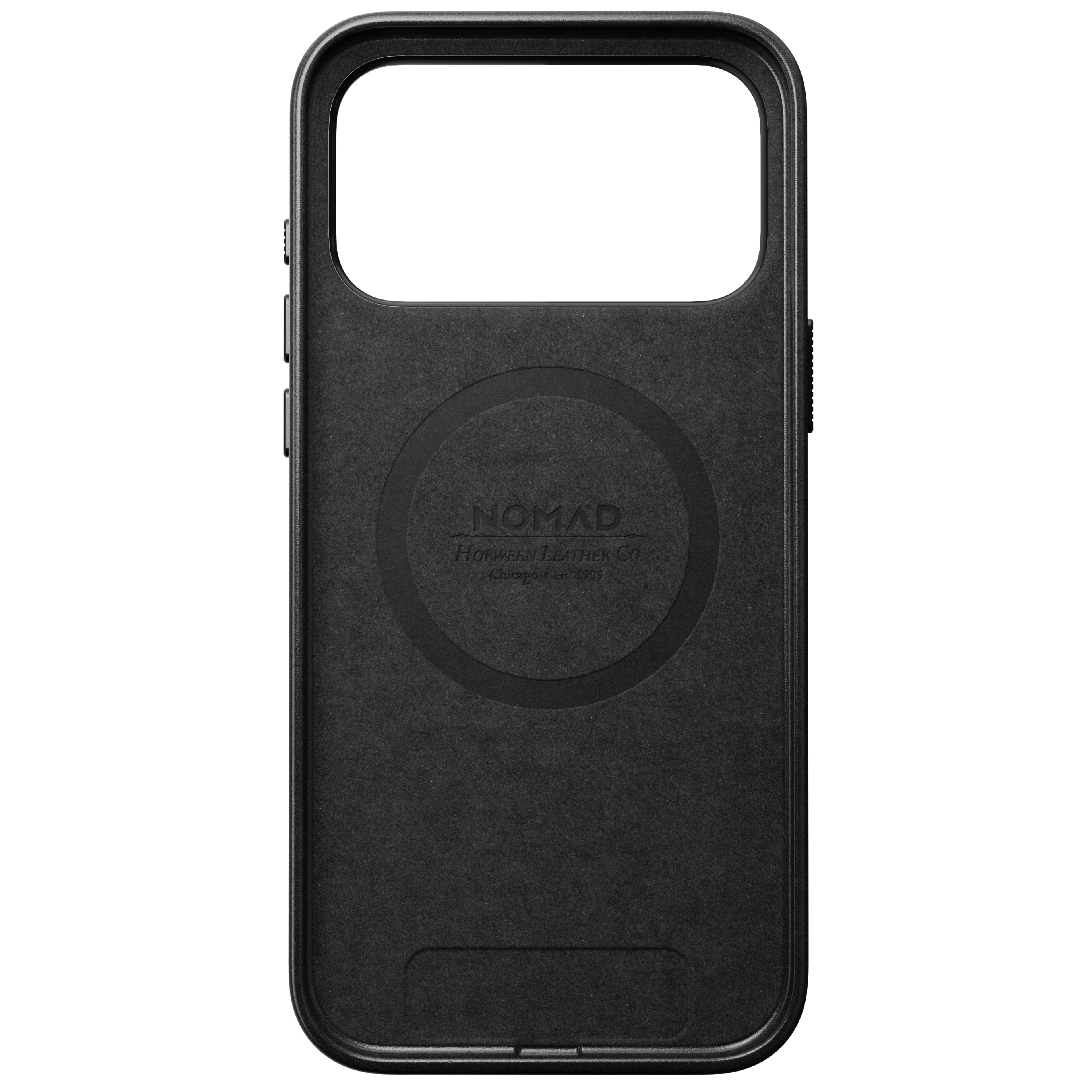 Traditional Horween Leather Case for iPhone 18 Pro Max 6.9 in Black Horween - Nomad