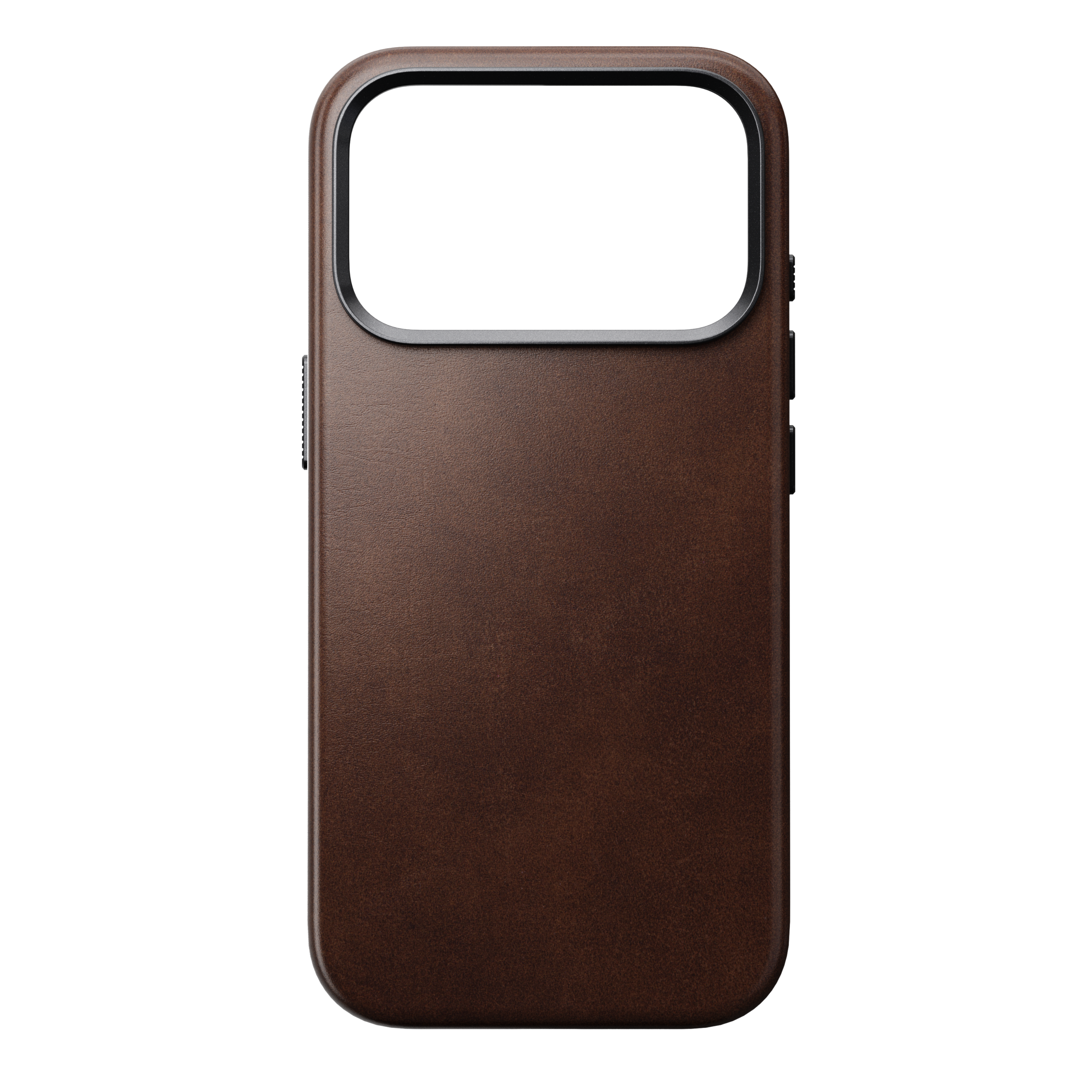 Traditional Horween Leather Case for iPhone 18 Pro 6.3 in Rustic Brown Horween - Nomad