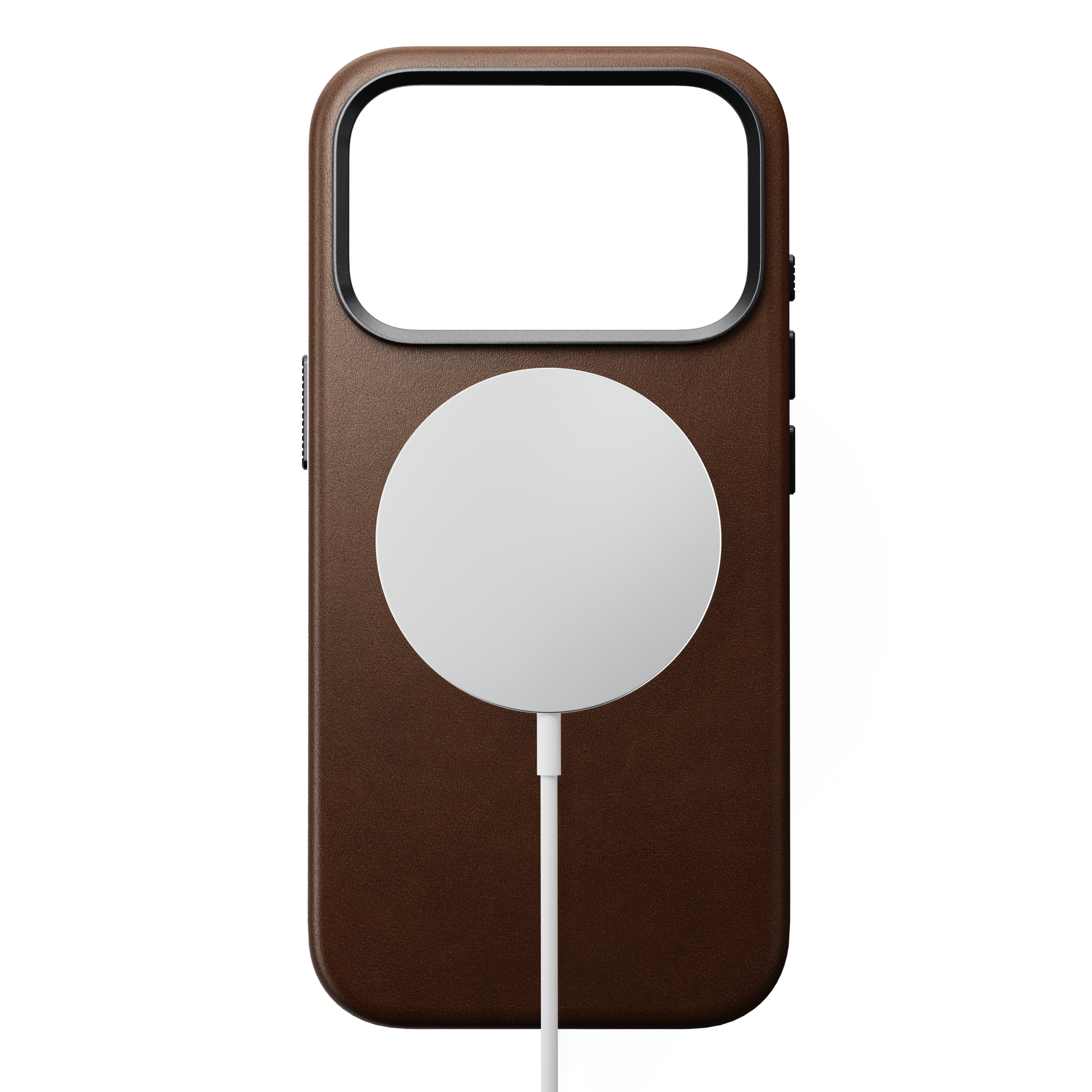 Traditional Leather Case for iPhone 18 Pro 6.3 in Brown Ecco - Nomad