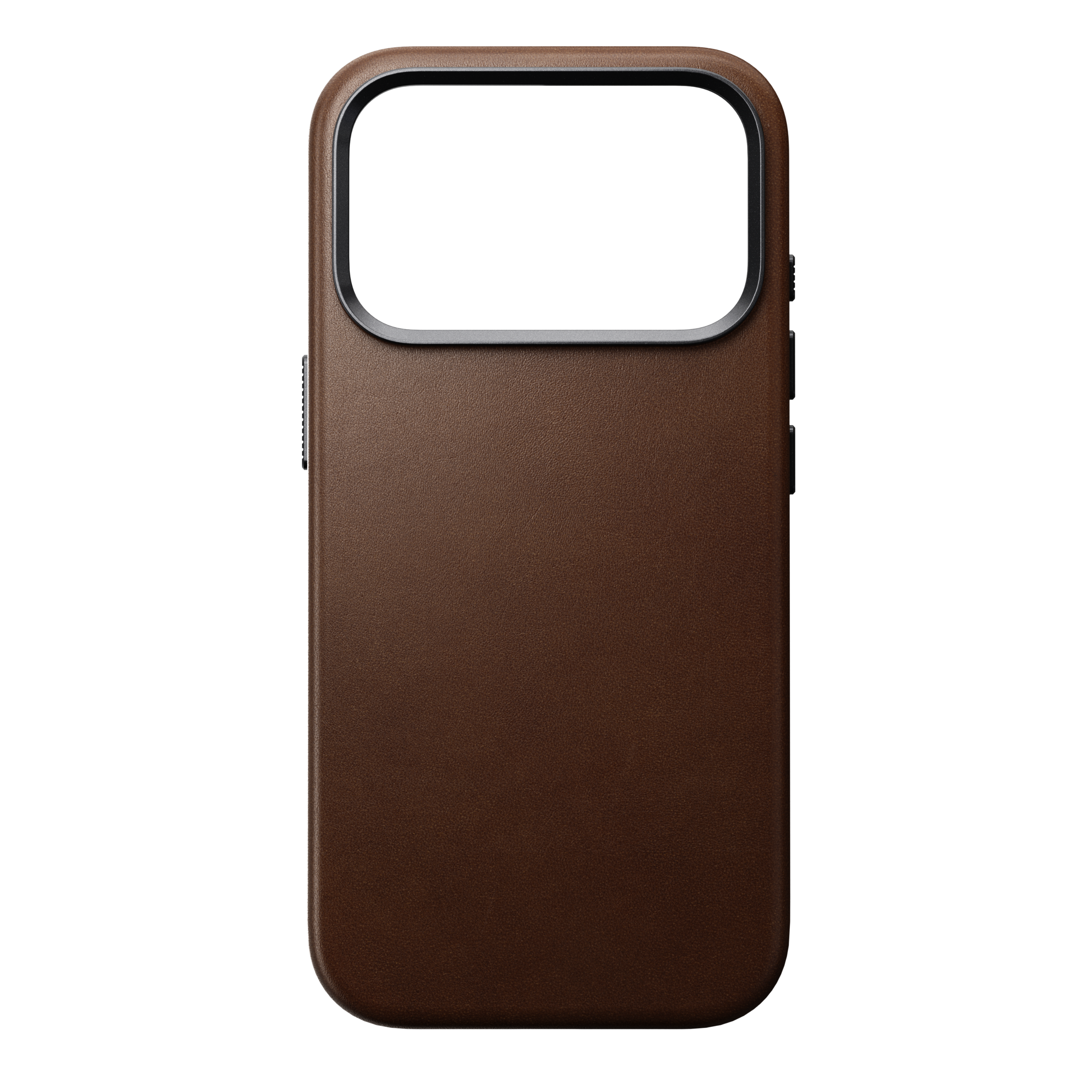 Traditional Leather Case for iPhone 18 Pro 6.3 in Brown Ecco - Nomad