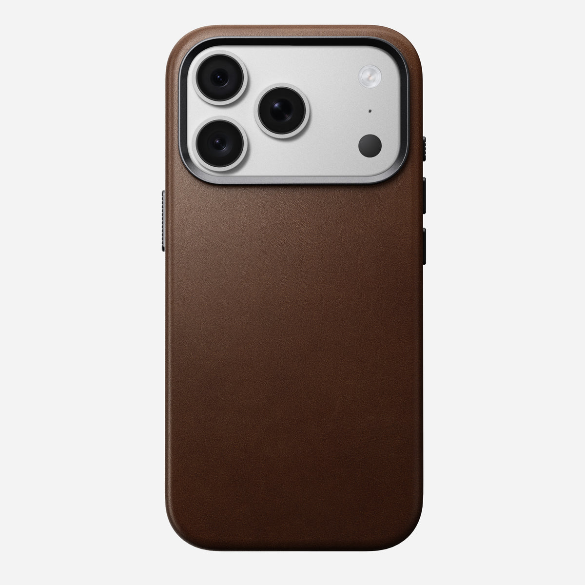 Traditional Leather Case for iPhone 18 Pro 6.3 in Brown Ecco - Nomad
