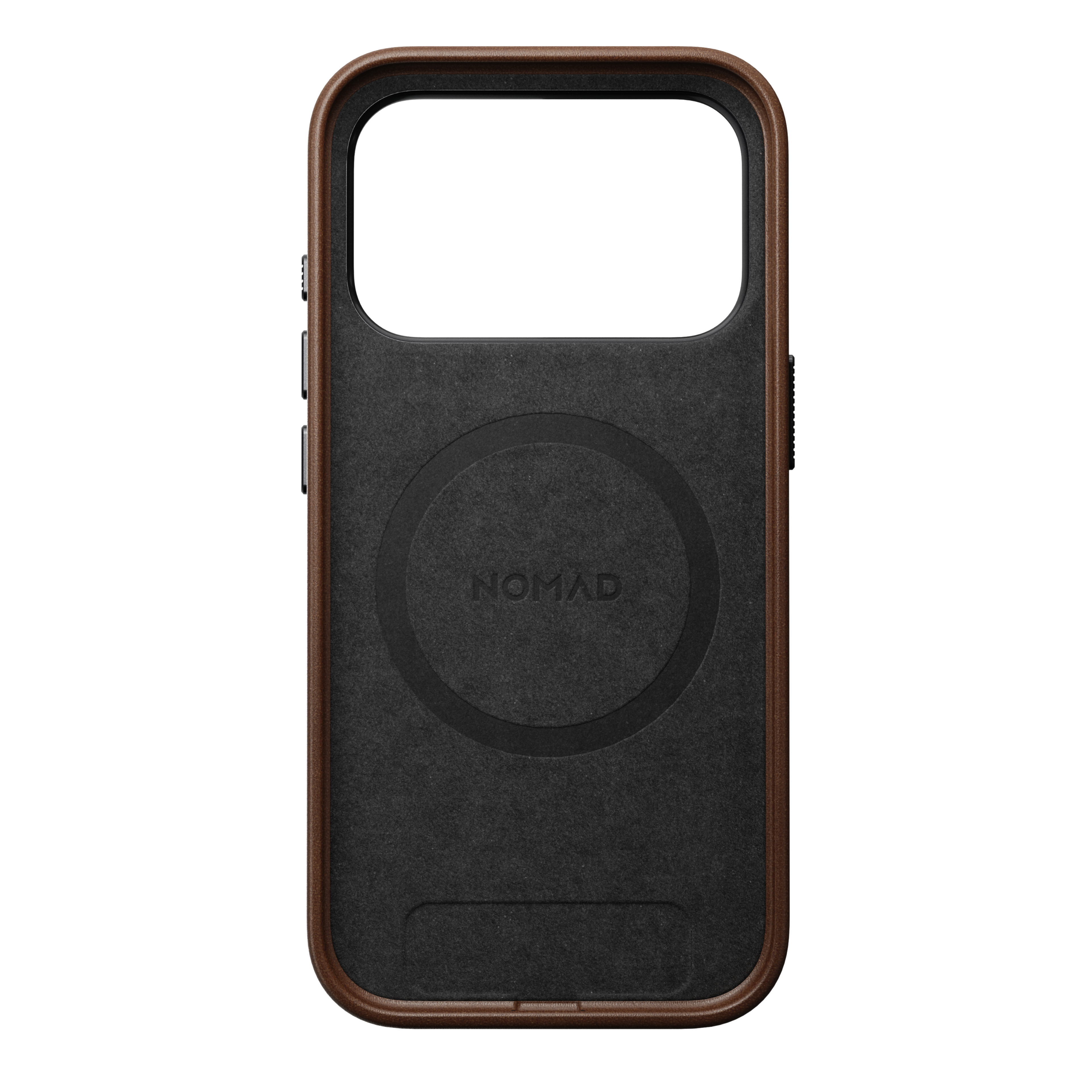 Traditional Leather Case for iPhone 18 Pro 6.3 in Brown Ecco - Nomad
