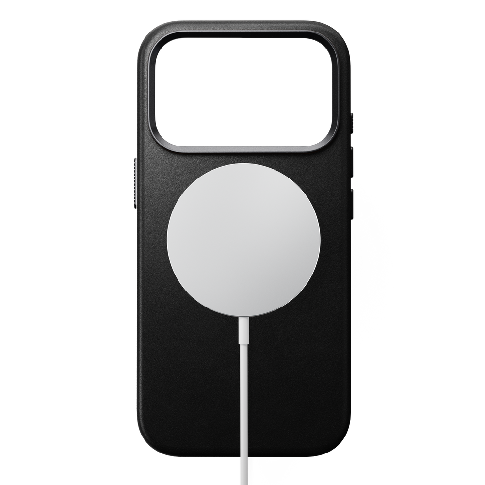 Traditional Leather Case for iPhone 18 Pro 6.3 in Black Ecco - Nomad