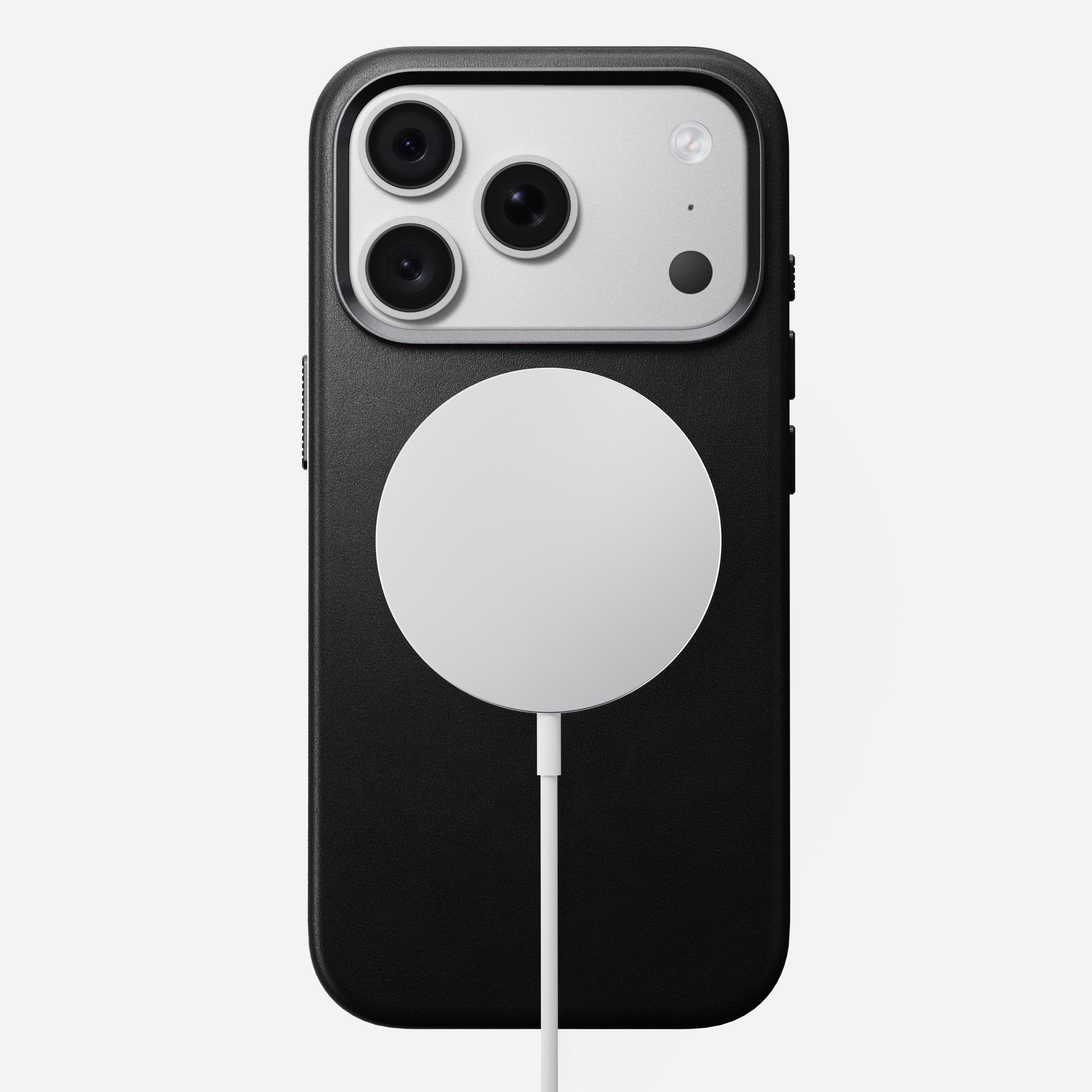 Traditional Leather Case for iPhone 18 Pro 6.3 in Black Ecco - Nomad
