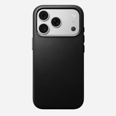 Traditional Leather Case for iPhone 18 Pro 6.3 in Black Ecco - Nomad