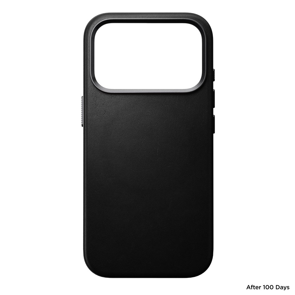 Traditional Leather Case for iPhone 18 Pro 6.3 in Black Ecco - Nomad