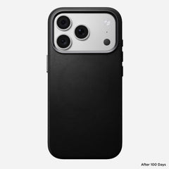 Traditional Leather Case for iPhone 18 Pro 6.3 in Black Ecco - Nomad