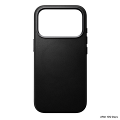 Traditional Leather Case for iPhone 18 Pro 6.3 in Black Ecco - Nomad