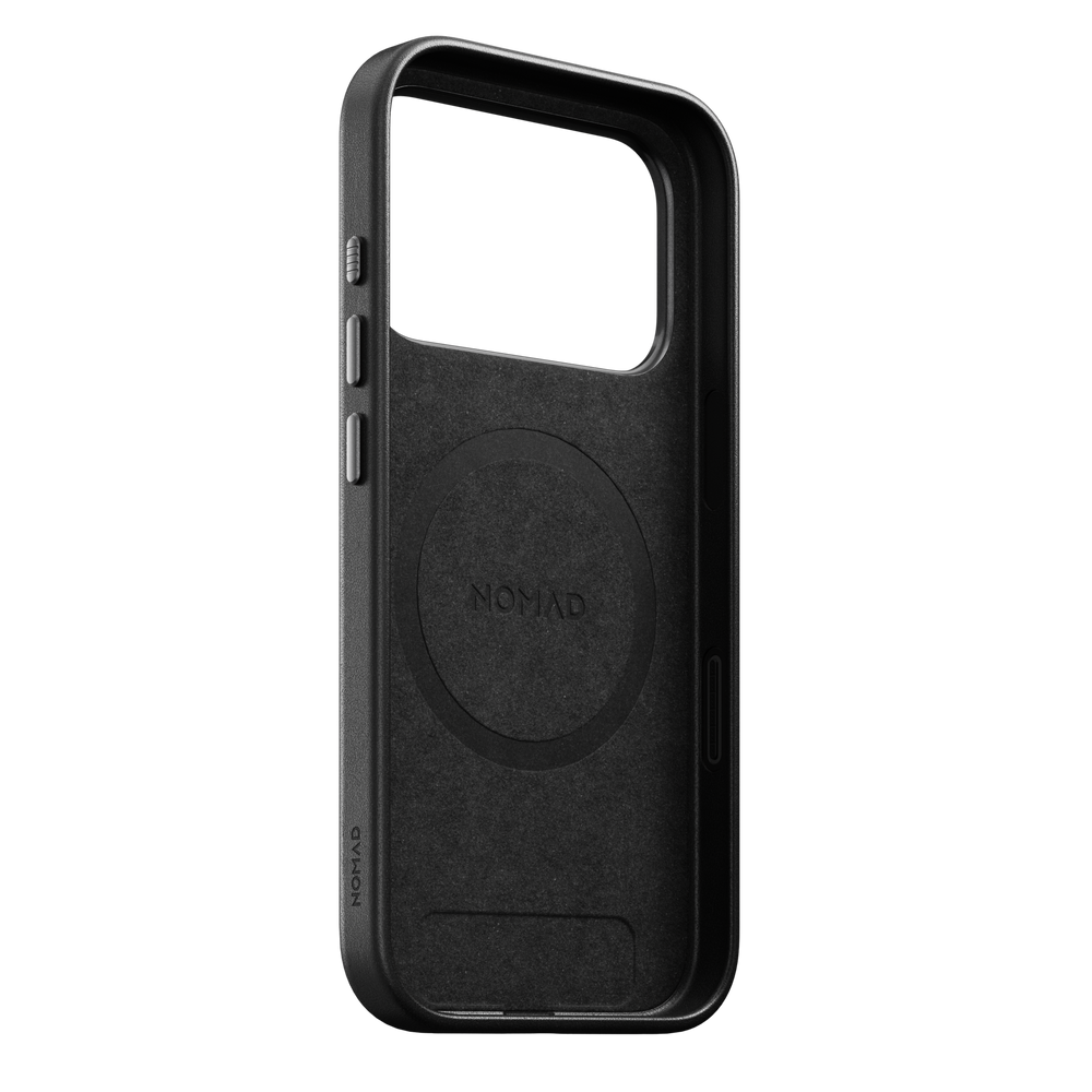 Traditional Leather Case for iPhone 18 Pro 6.3 in Black Ecco - Nomad