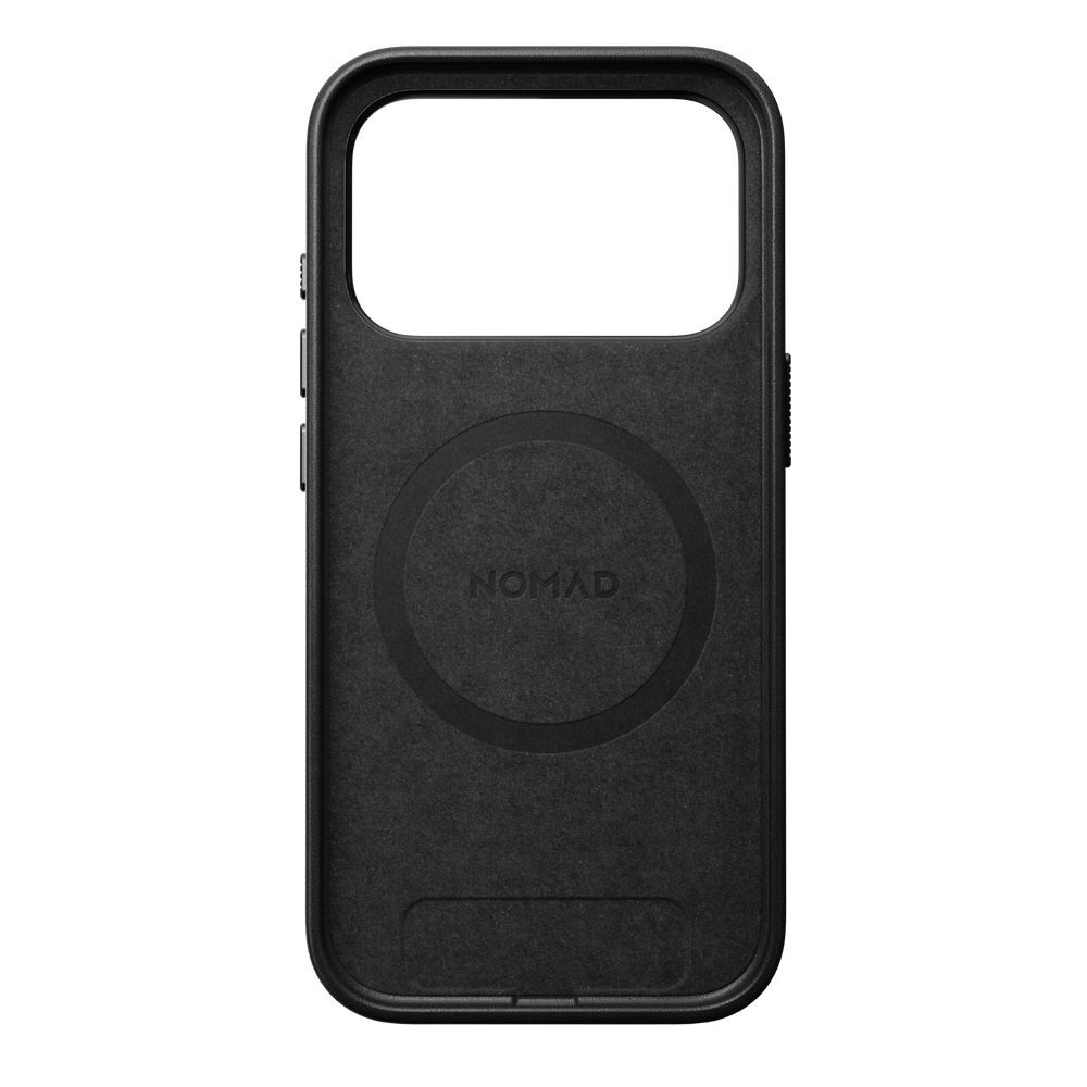 Traditional Leather Case for iPhone 18 Pro 6.3 in Black Ecco - Nomad