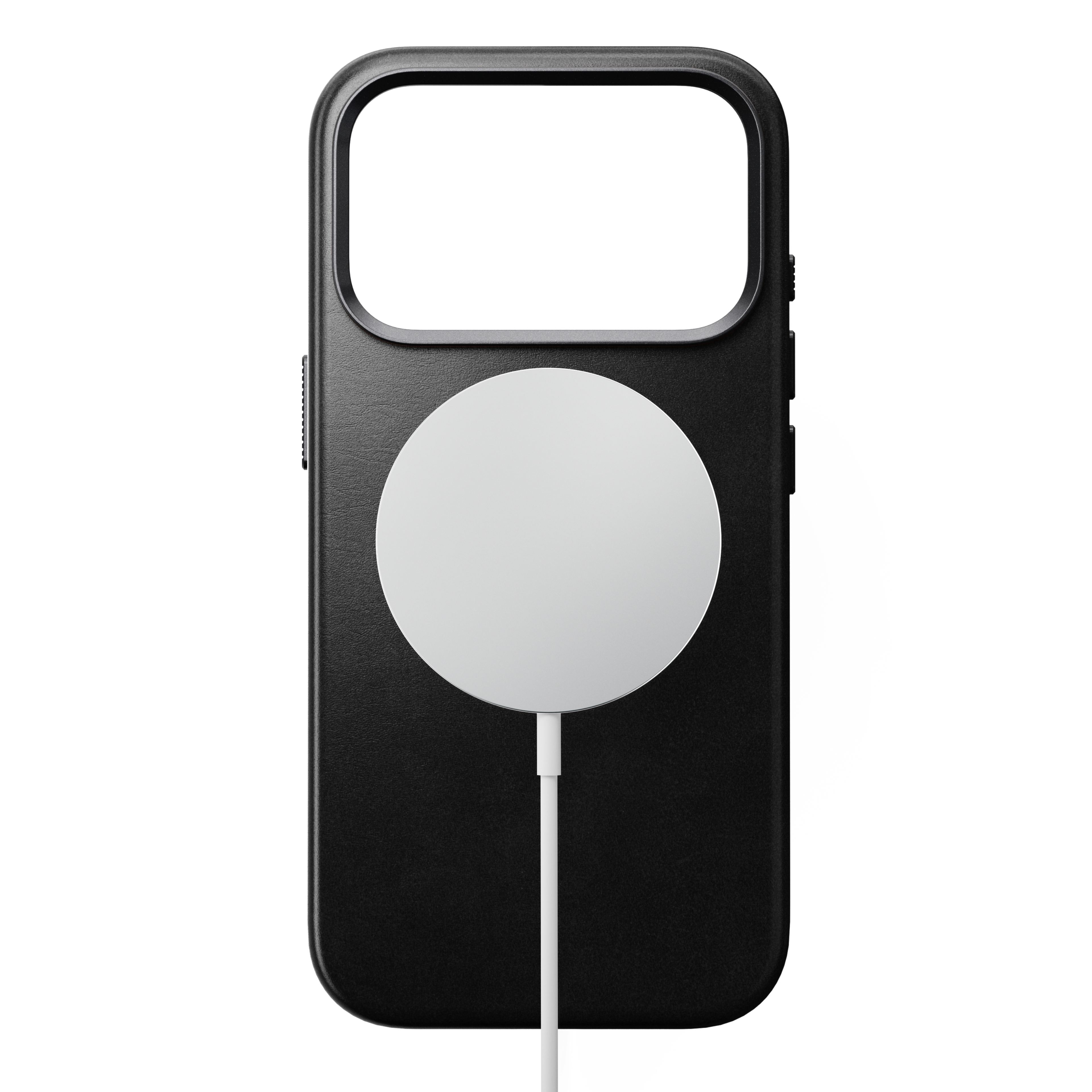 Traditional Horween Leather Case for iPhone 18 Pro 6.3 in Black Horween - Nomad