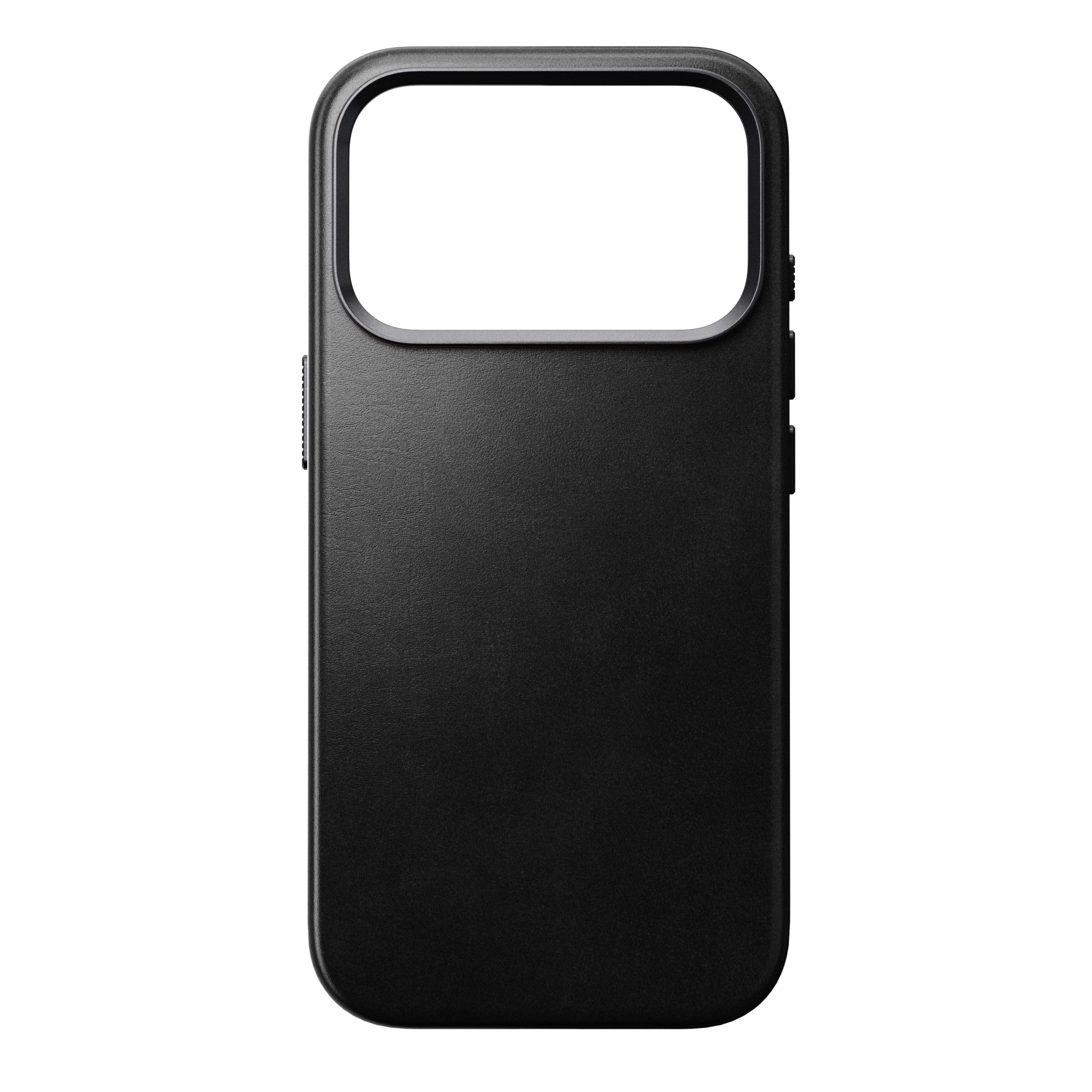Traditional Horween Leather Case for iPhone 18 Pro 6.3 in Black Horween - Nomad