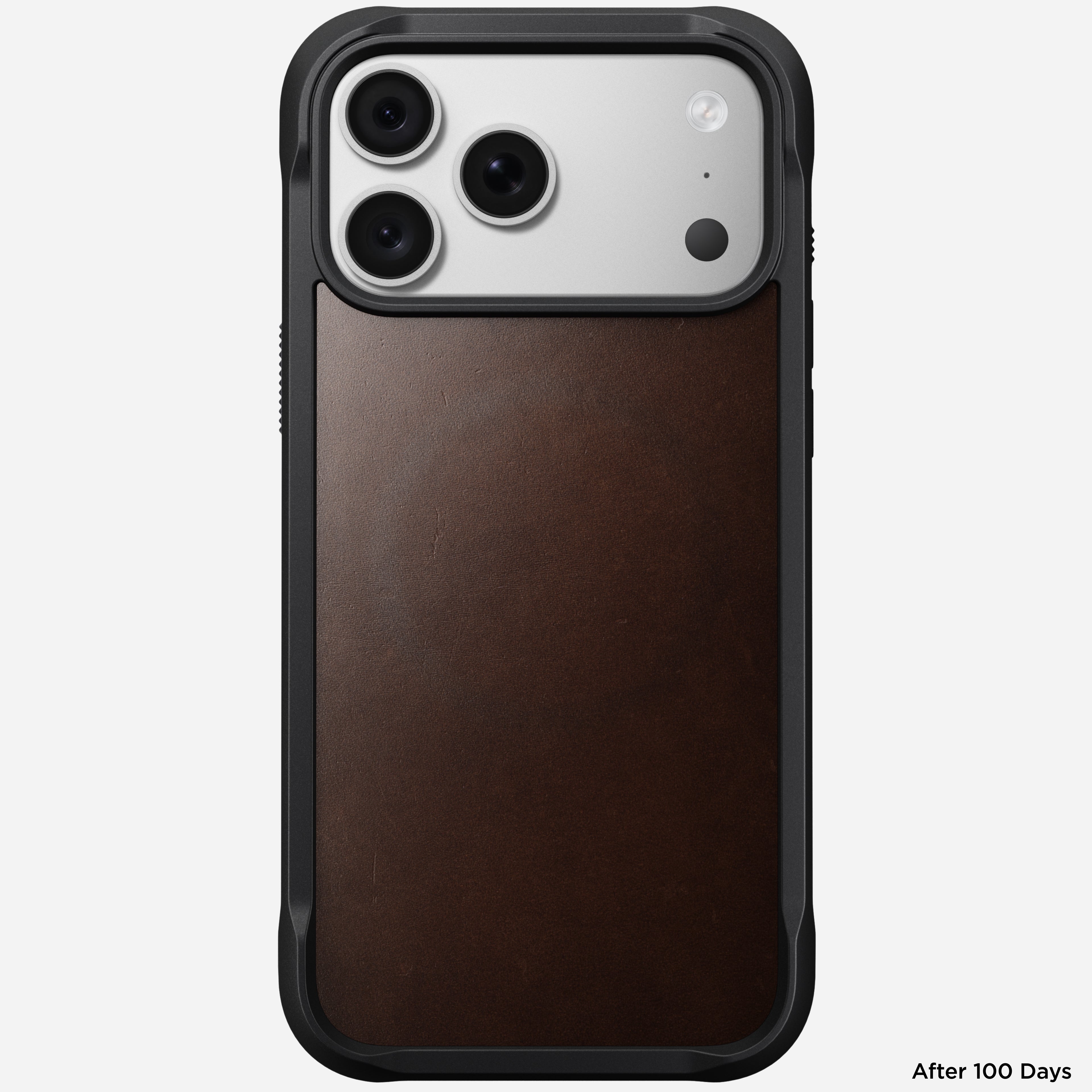 Rugged Horween Leather Case for iPhone 18 Pro Max 6.9 in Rustic Brown Horween - Nomad